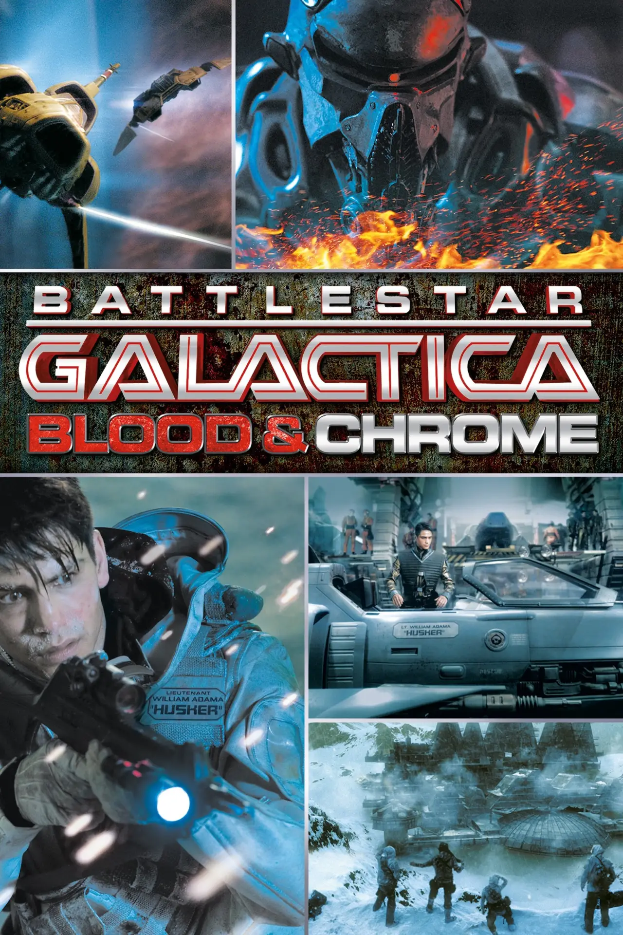 Series poster "Battlestar Galactica: Blood & Chrome"