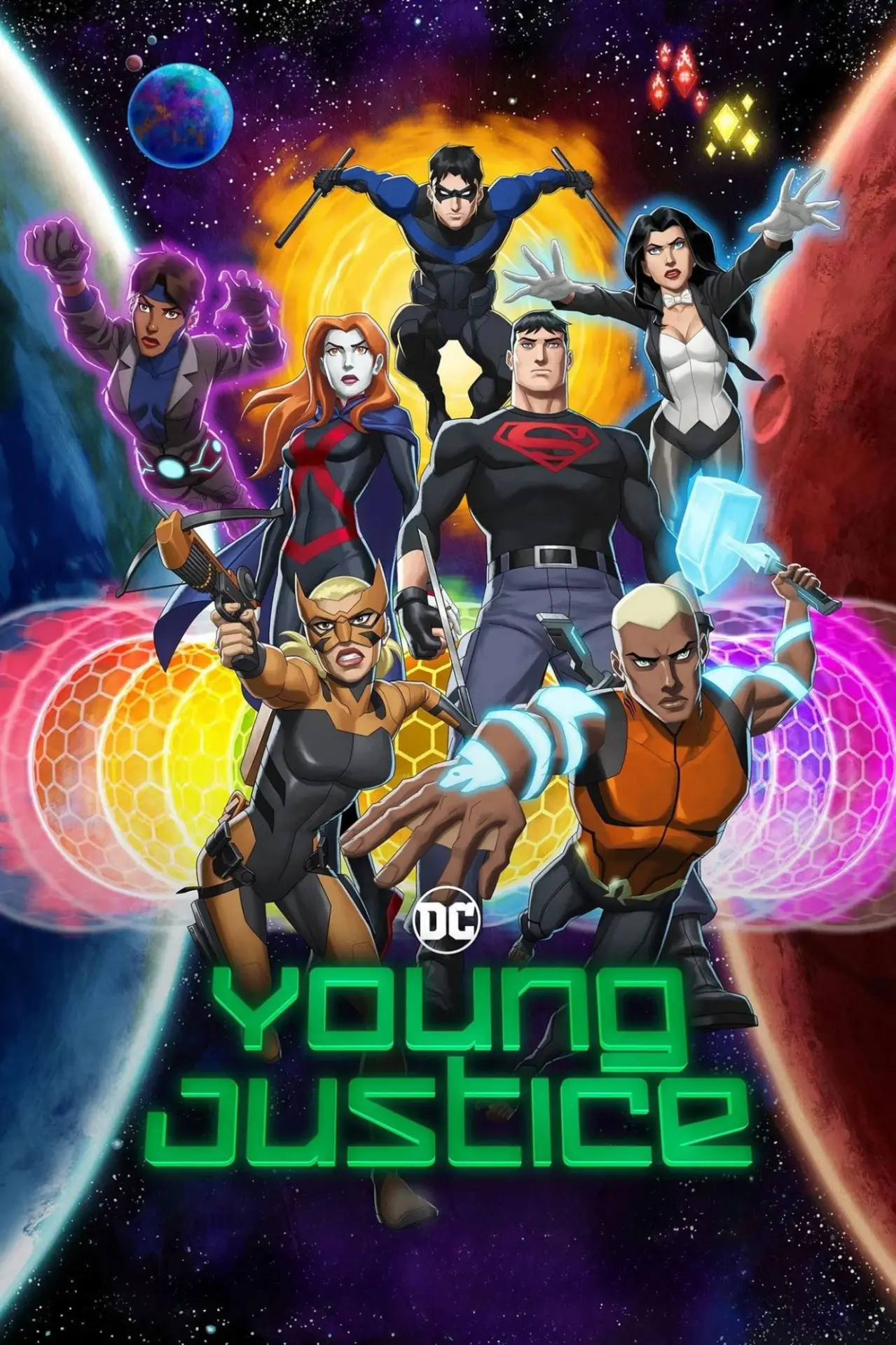Series poster "Young Justice"