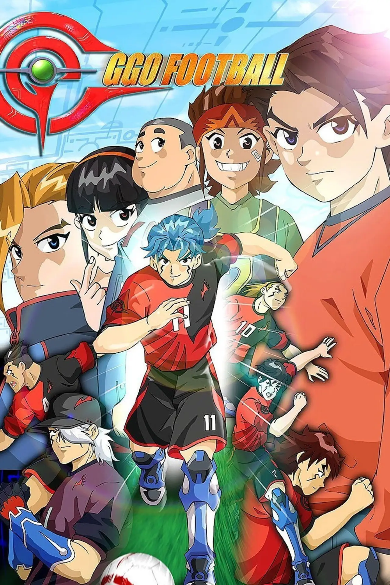 Постер к сериалу "AI Football GGO"