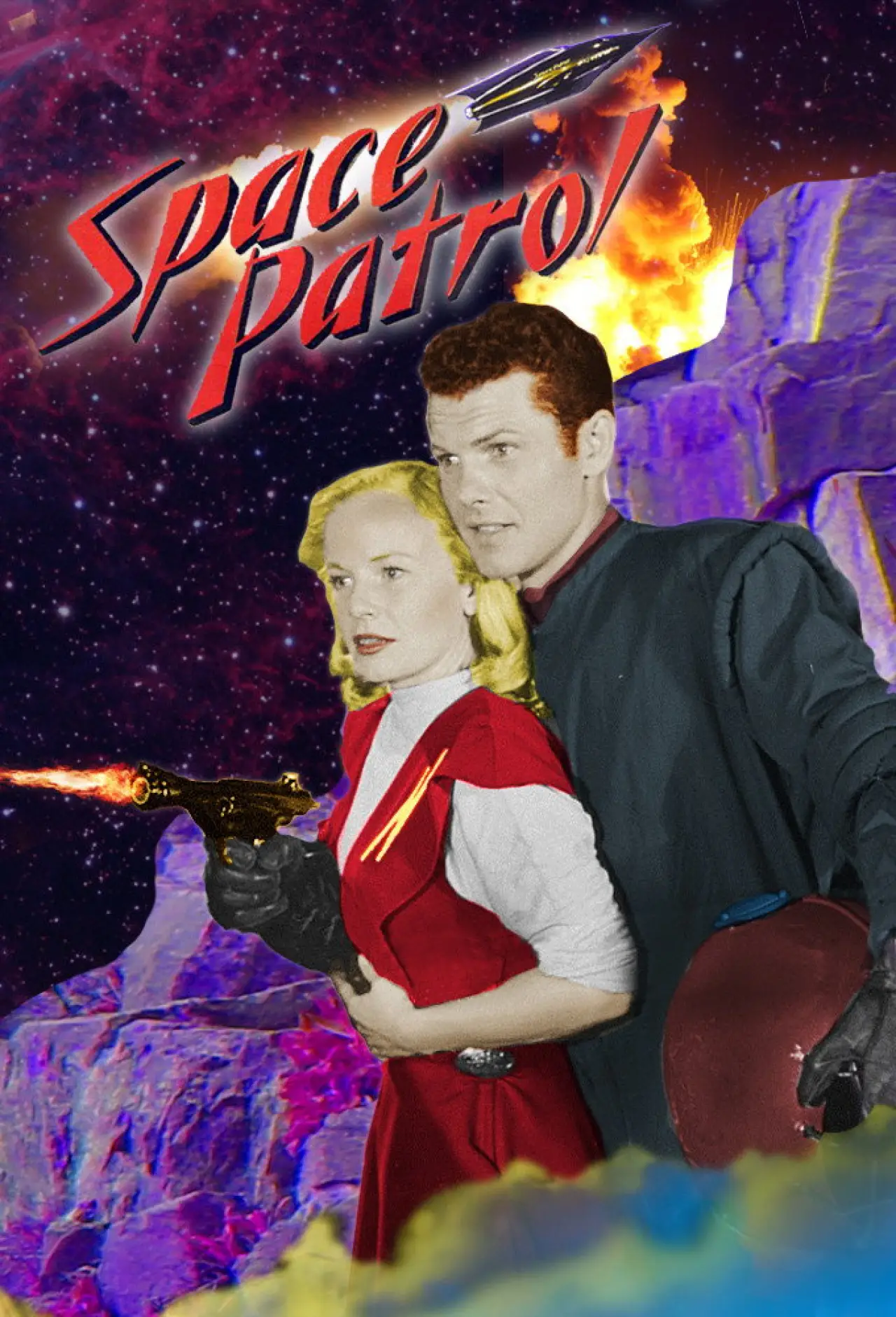 Series poster "Space Patrol"