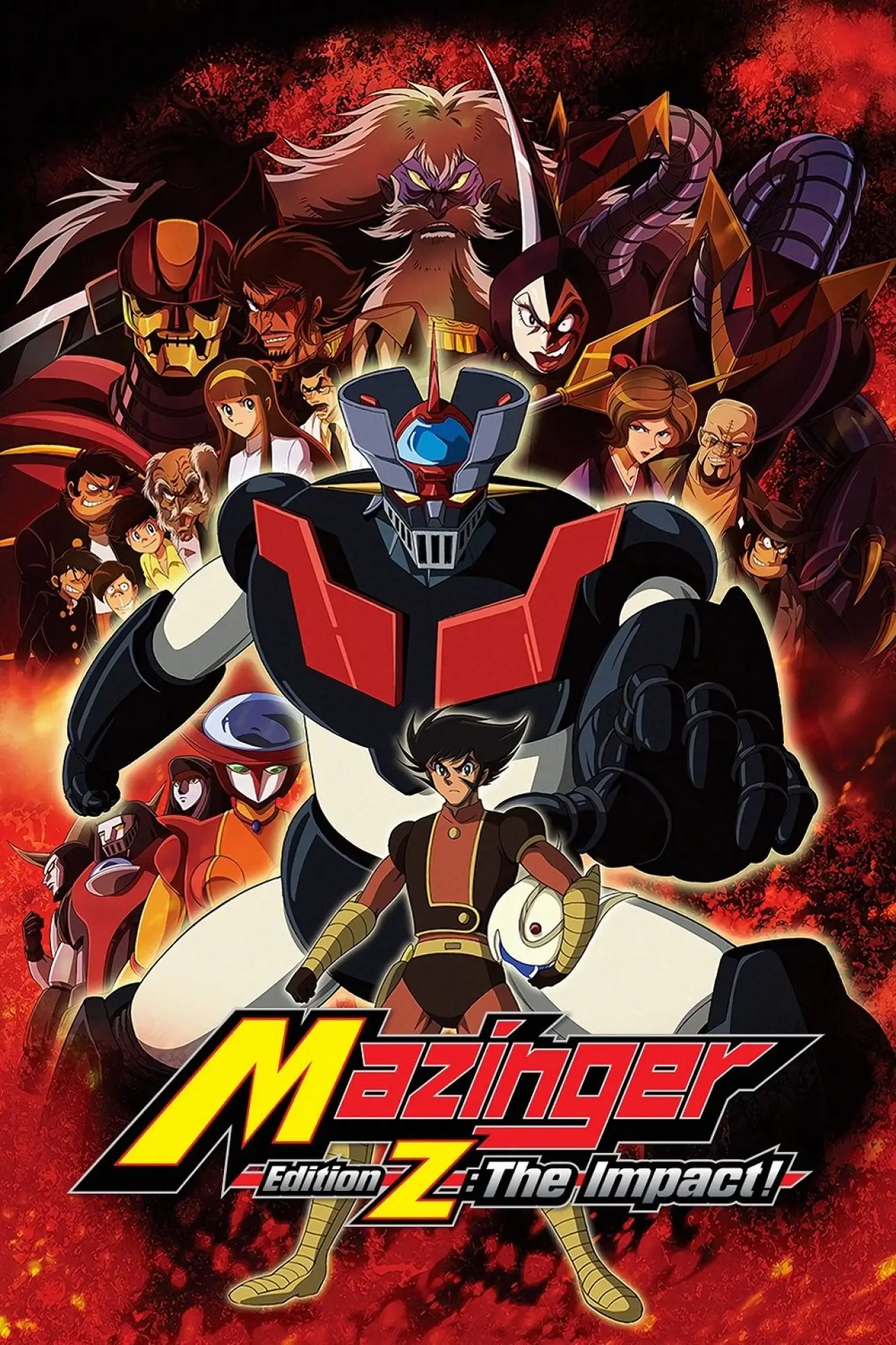 Series poster "Mazinger Edition Z: The Impact!"