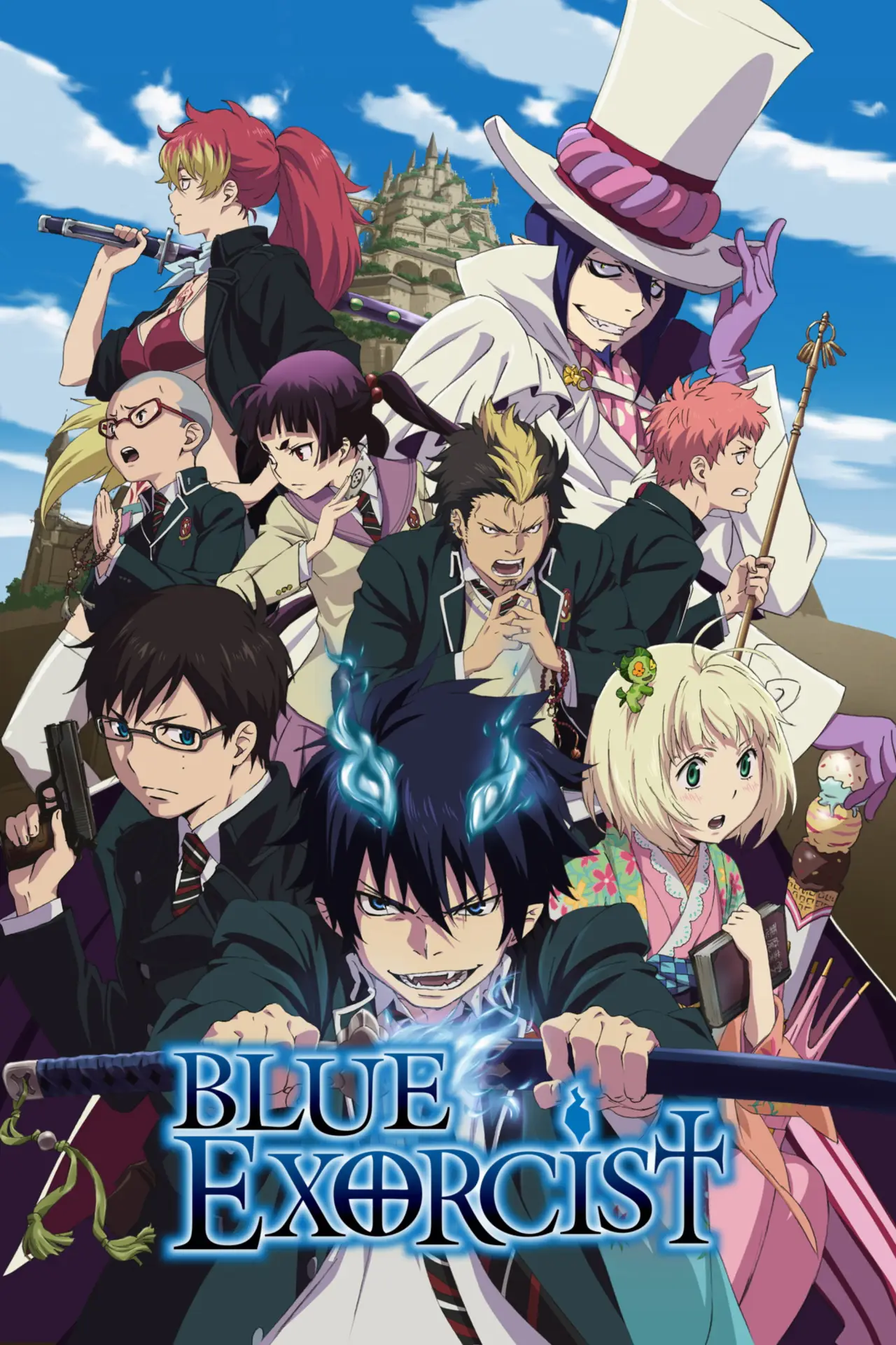 Постер к сериалу "Blue Exorcist"