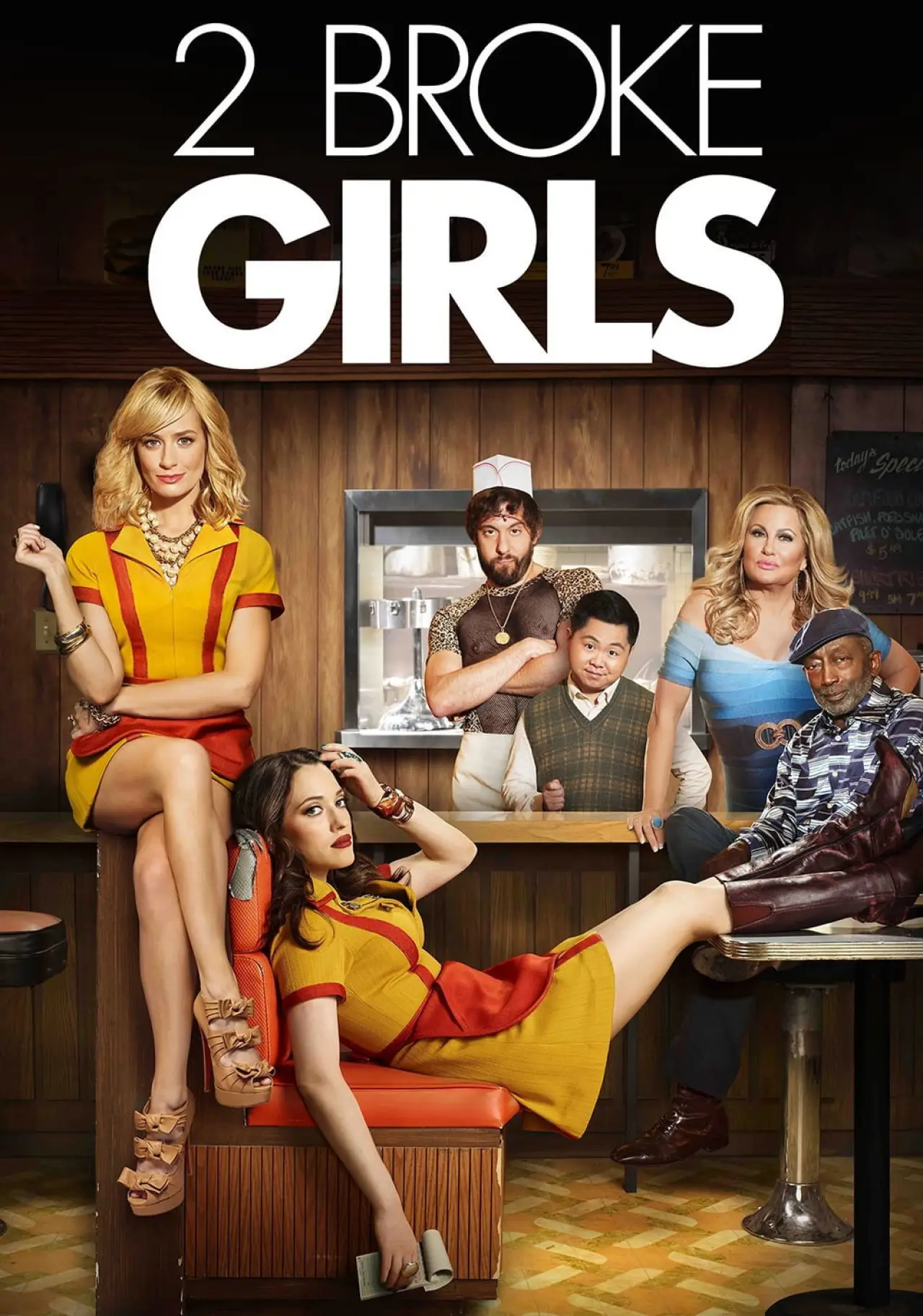 Series poster "2 Broke Girls"