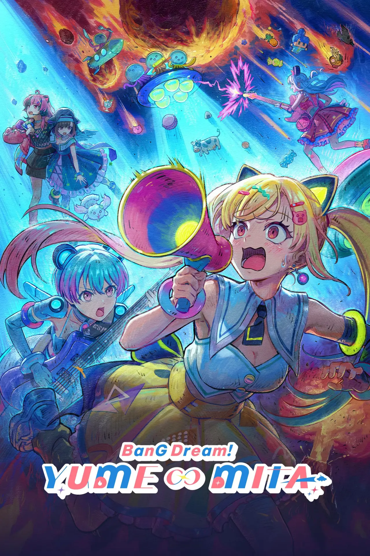 Series poster "BanG Dream! YUME∞MITA"
