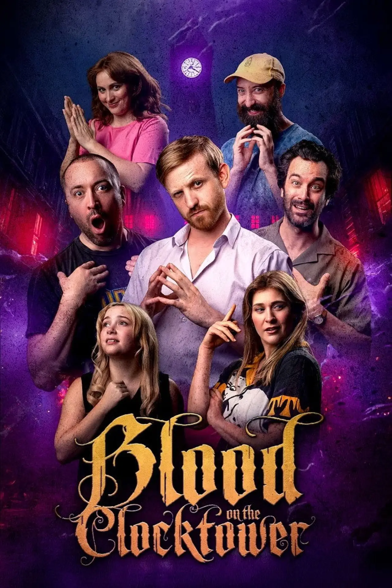 Series poster "Blood on the Clocktower"