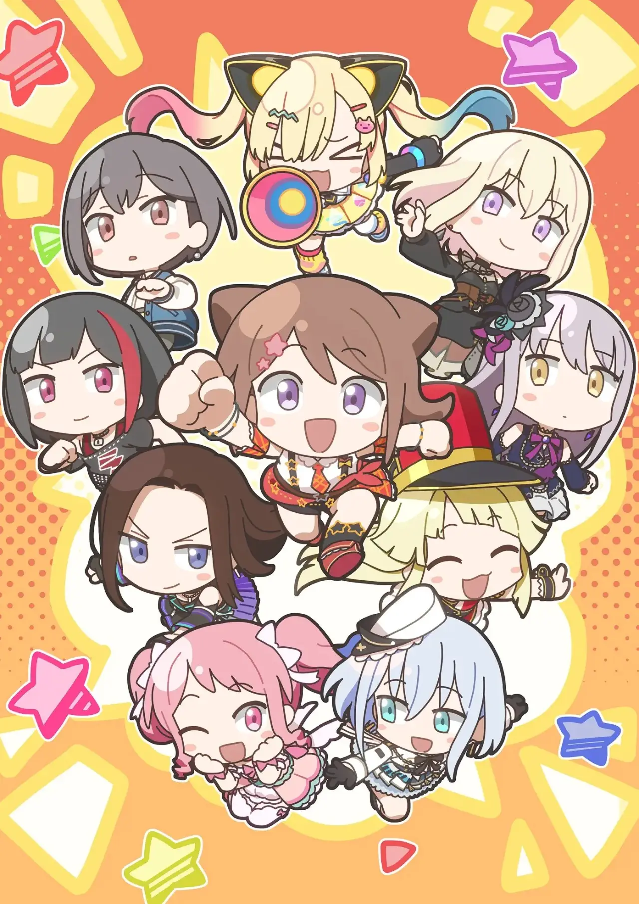 Series poster "GANSO! BanG Dream Chan"