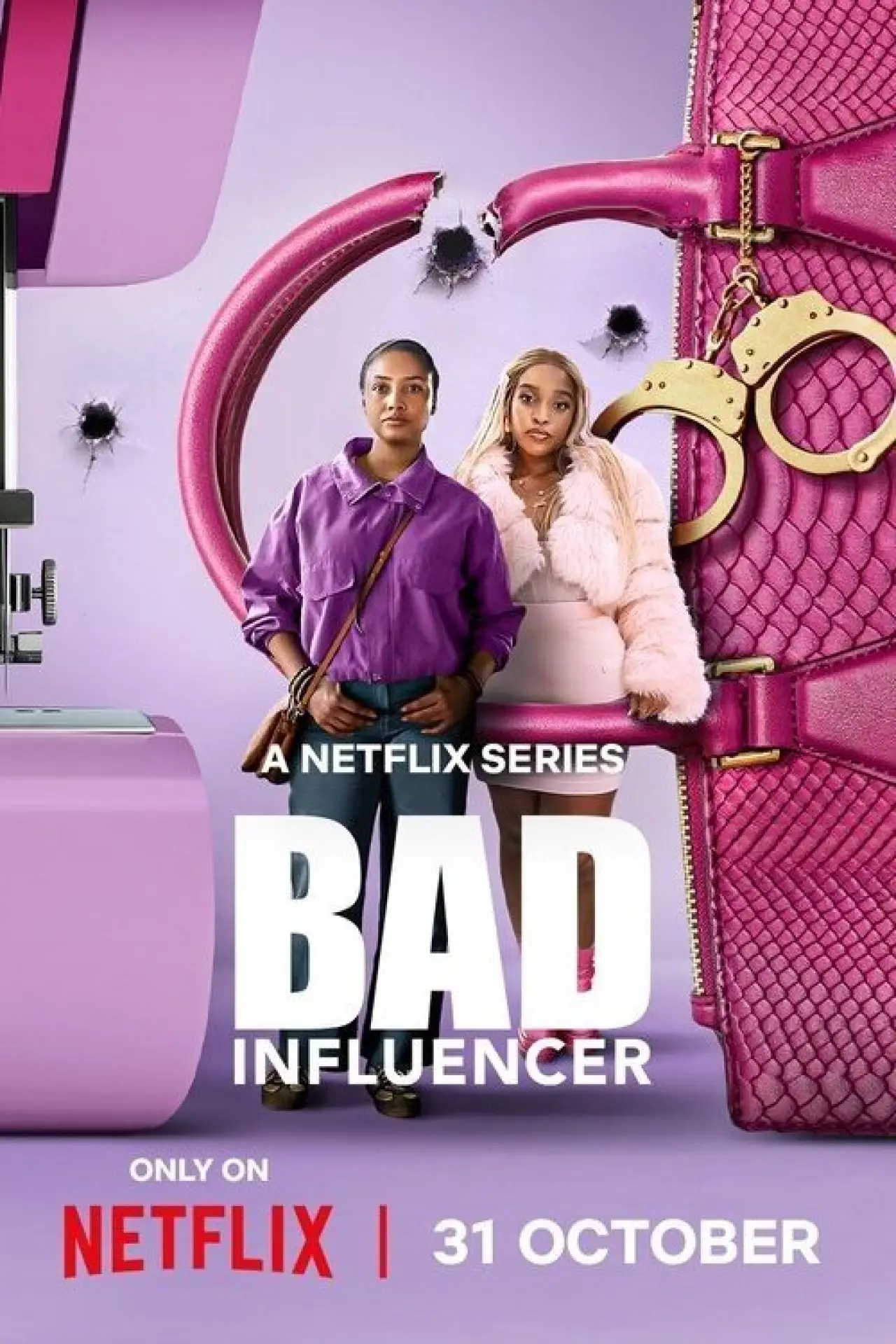 Series poster "Bad Influencer"