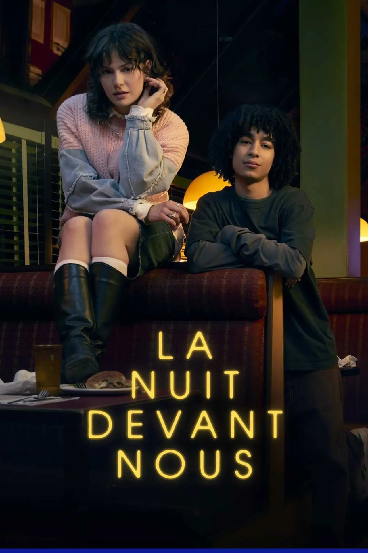 Series poster "La nuit devant nous"