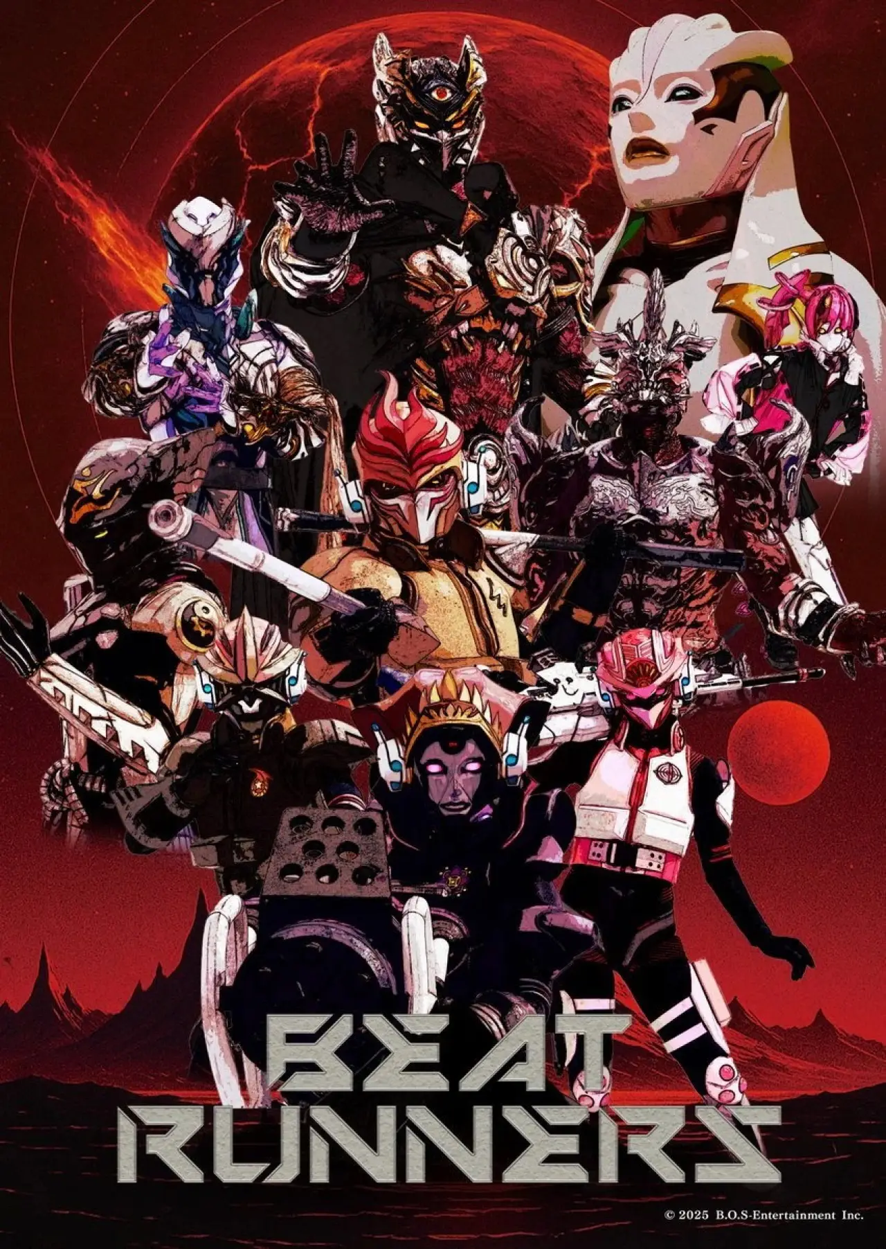 Series poster "BEAT RUNNERS"