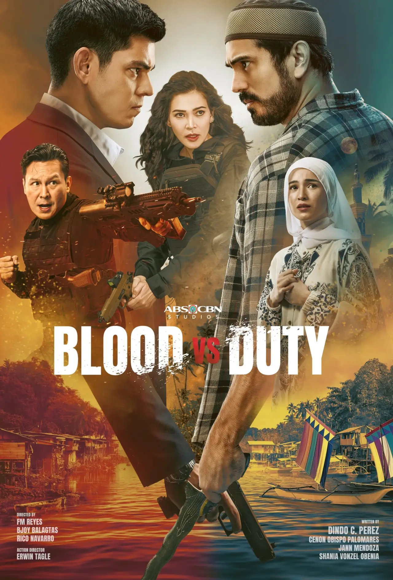 Series poster "Blood vs Duty"