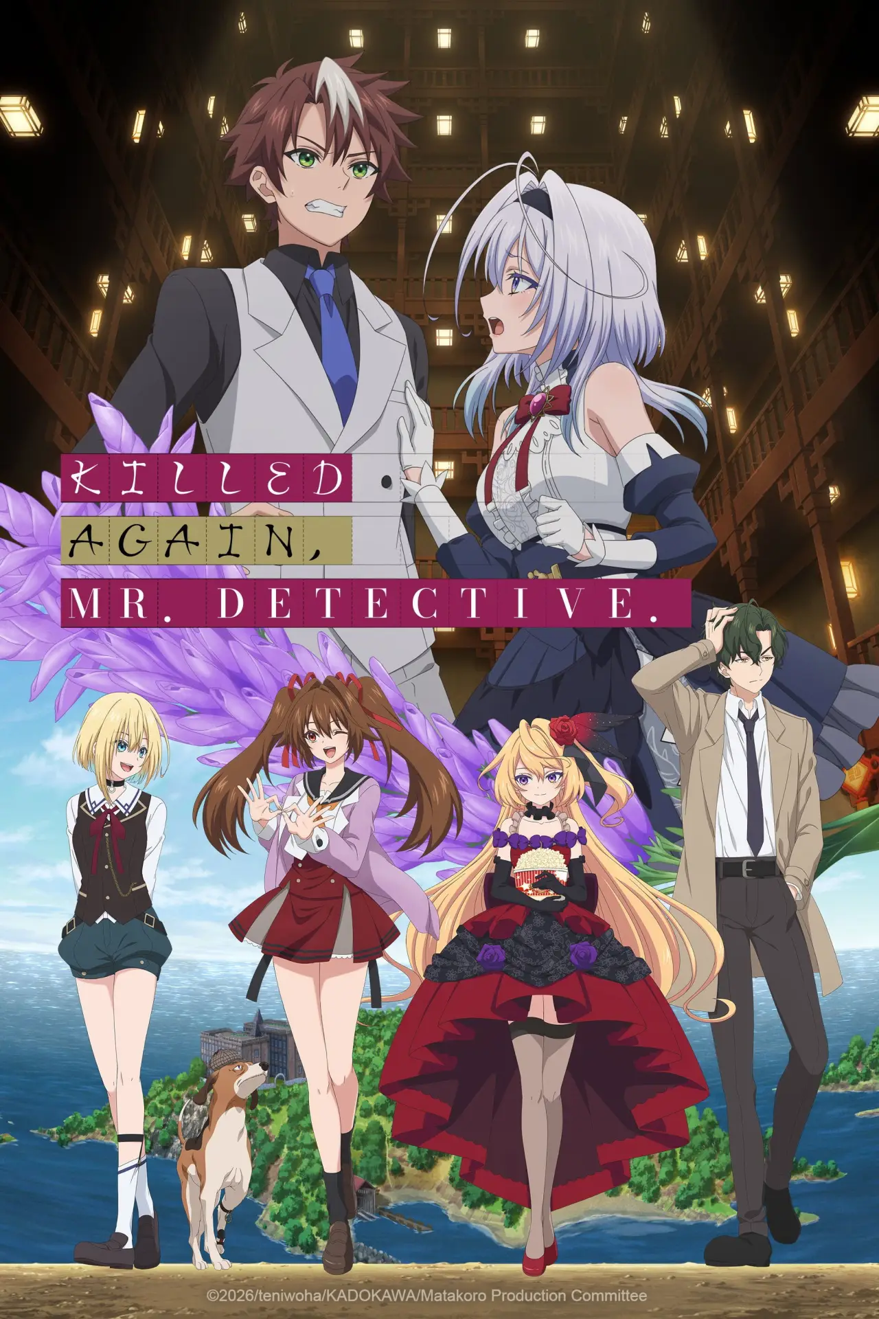 Series poster "Killed Again, Mr. Detective."