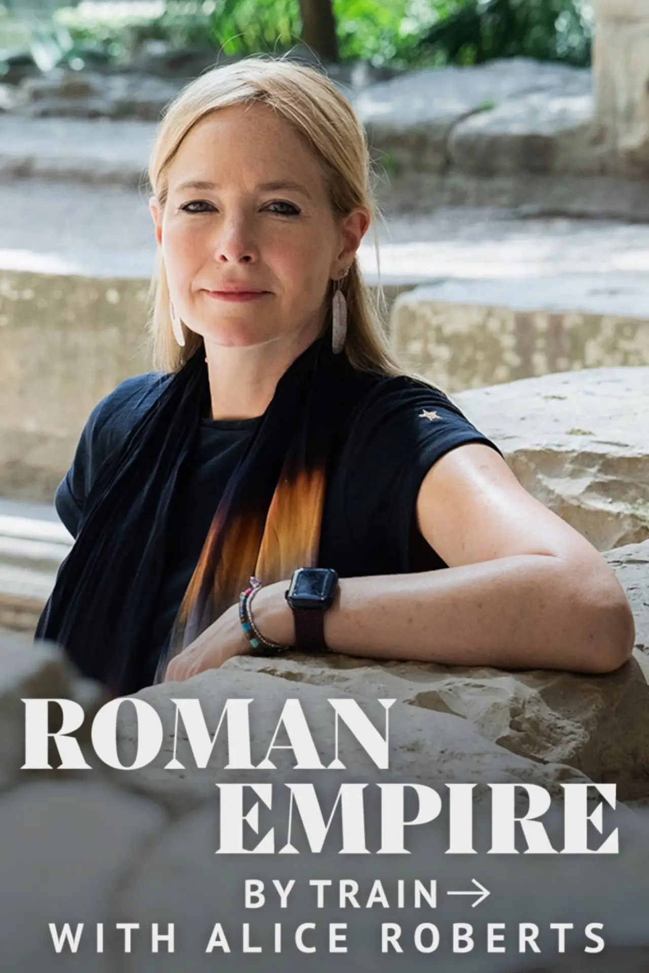 Series poster "Roman Empire by Train with Alice Roberts"