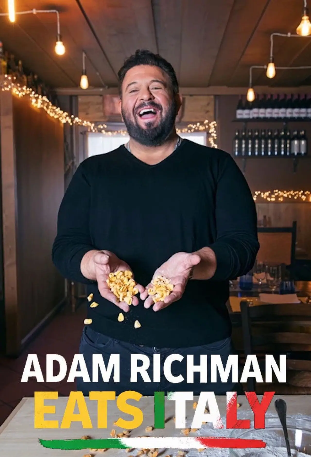 Series poster "Adam Richman Eats Italy"