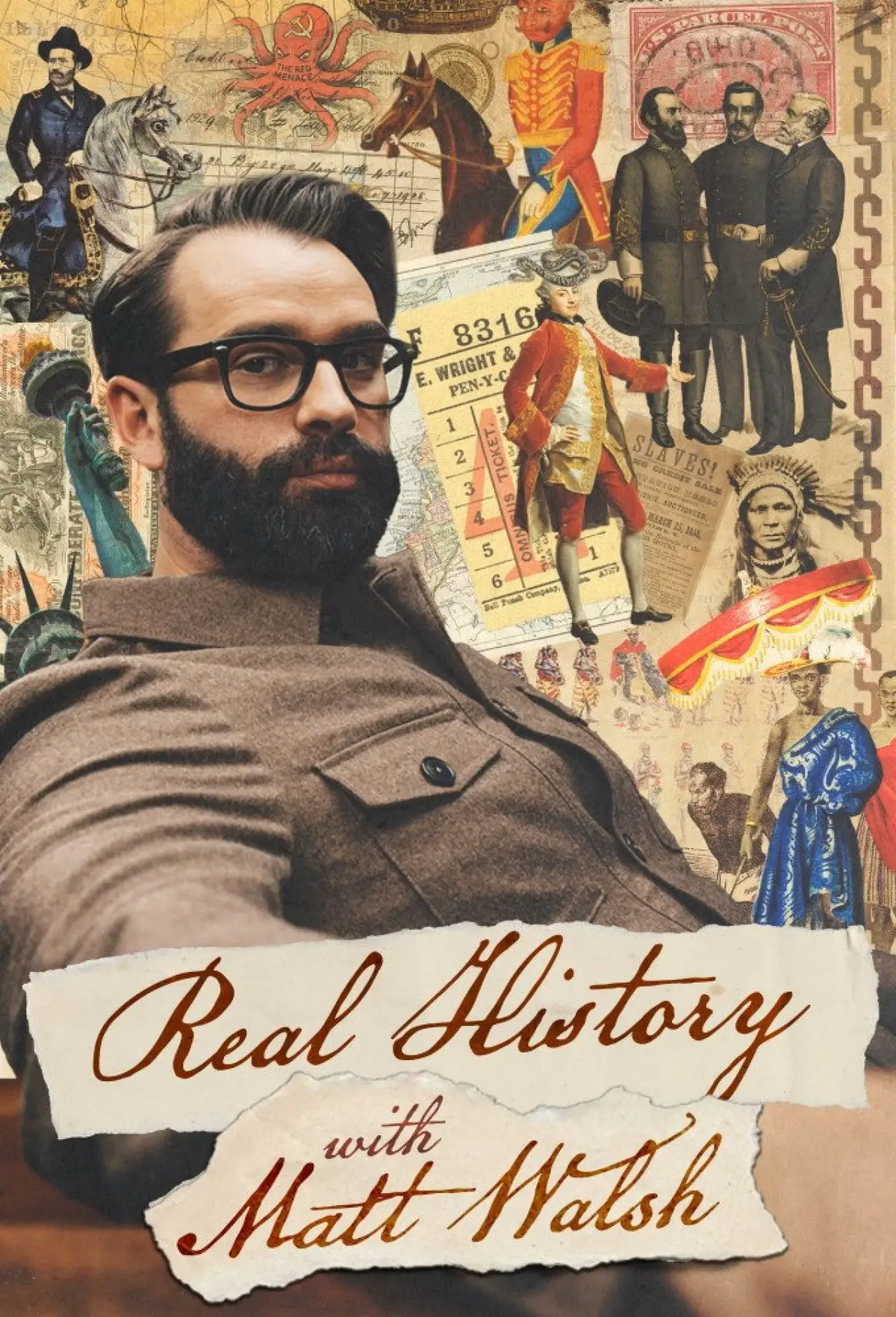 Series poster "Real History with Matt Walsh"