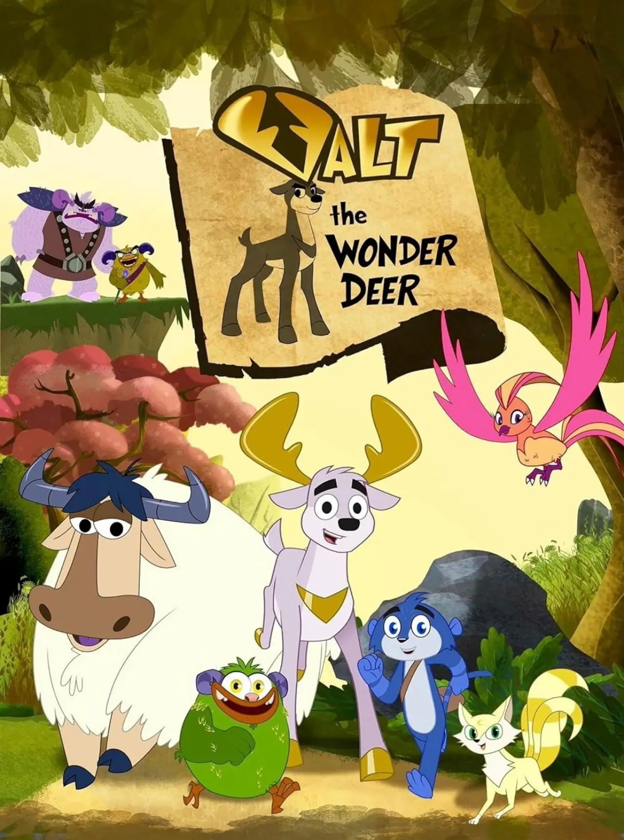 Series poster "Valt the Wonder Deer"
