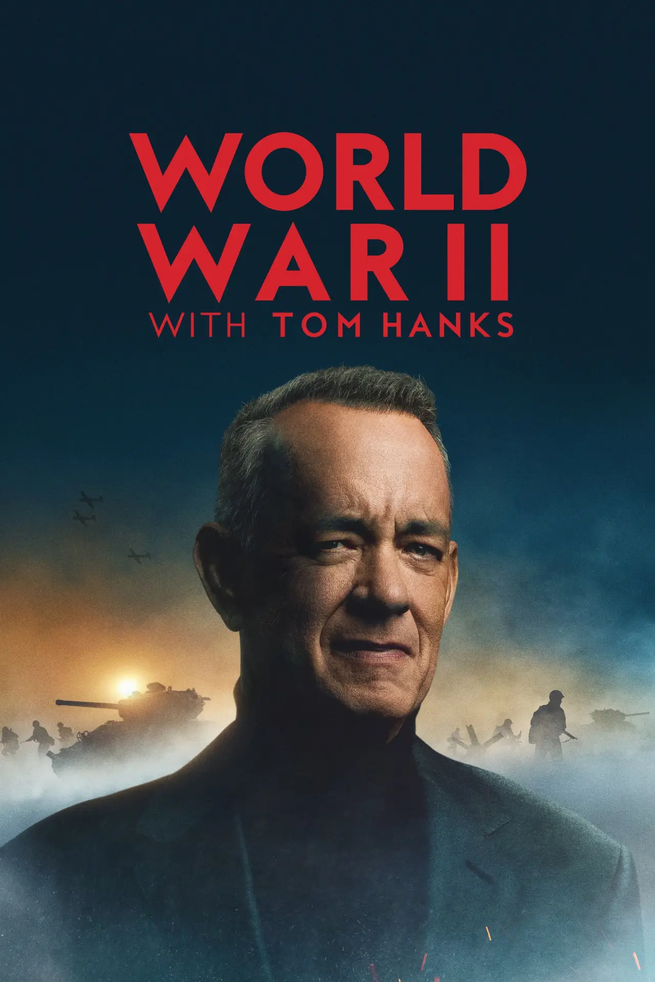 Series poster "World War II with Tom Hanks"