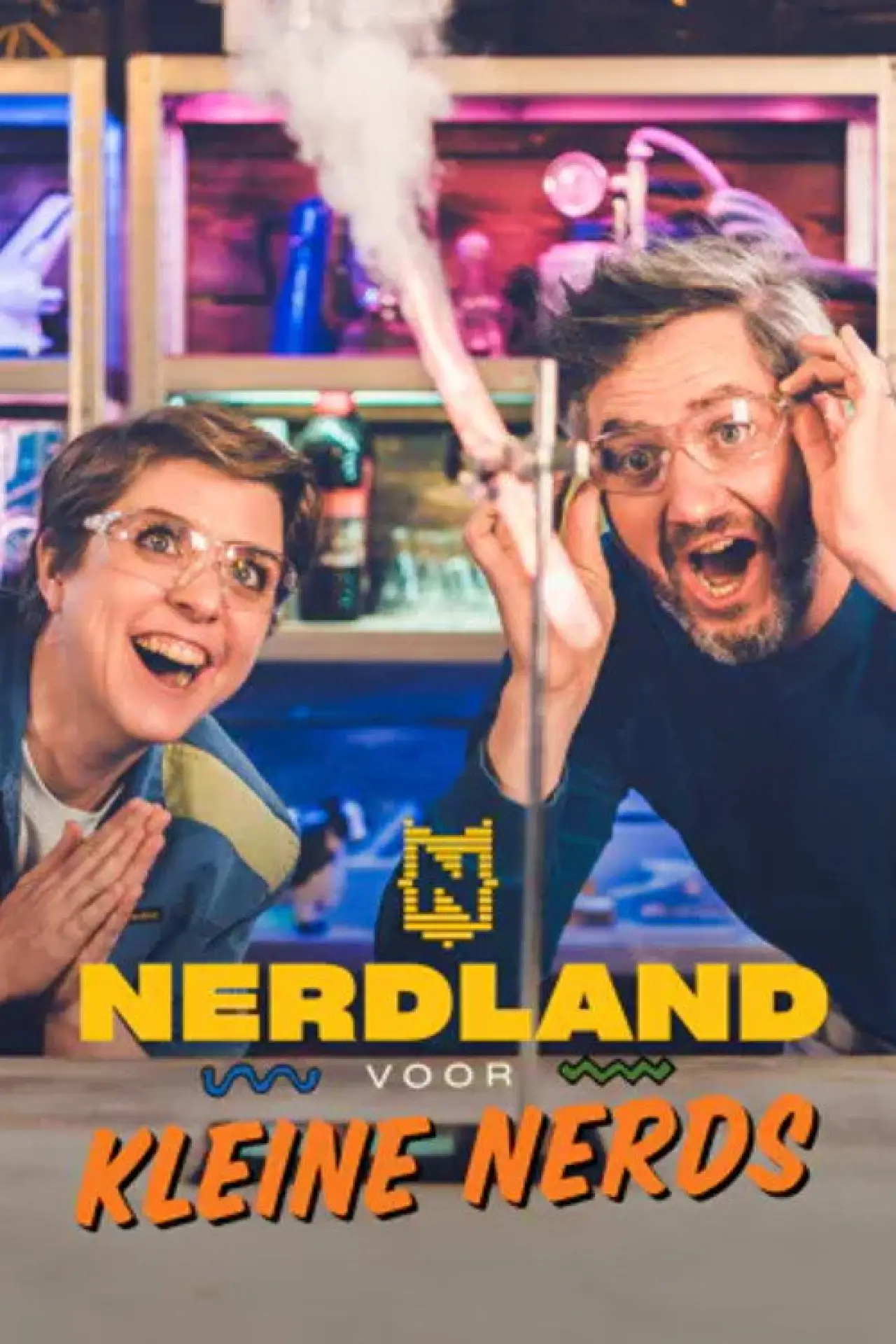 Series poster "Nerdland voor Kleine Nerds"