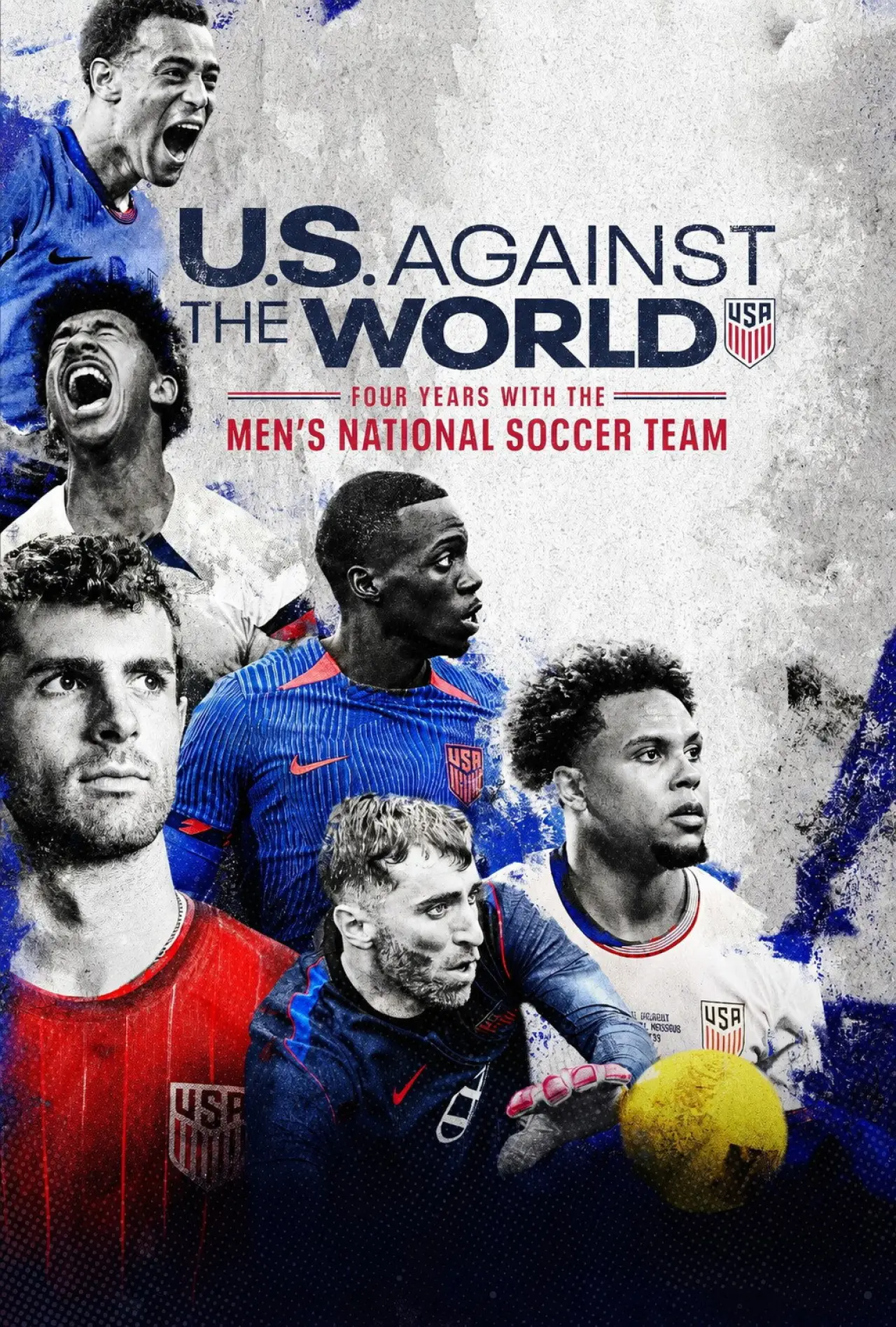 Series poster "U.S. Against the World: Four Years with the Men