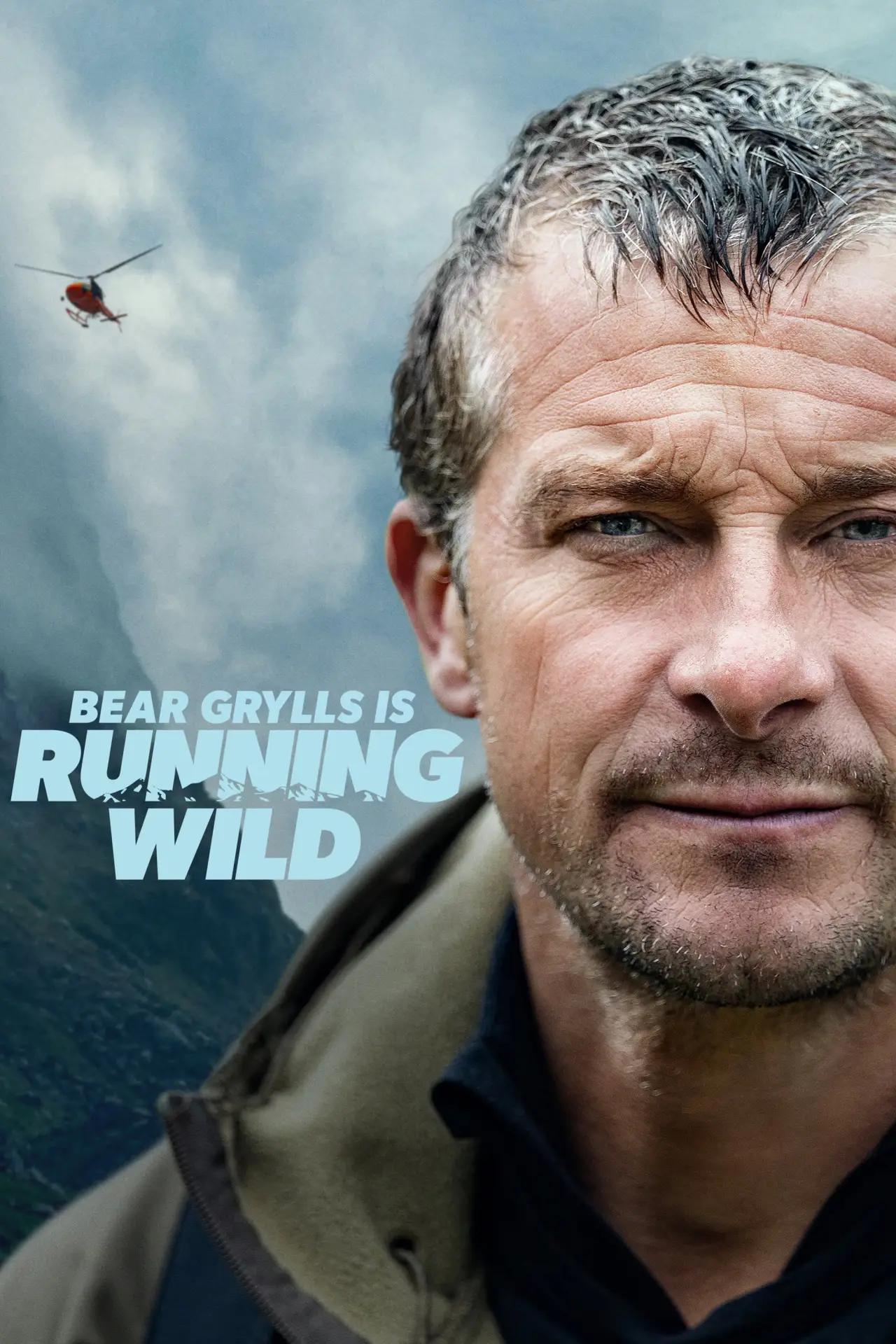 Series poster "Bear Grylls is Running Wild"