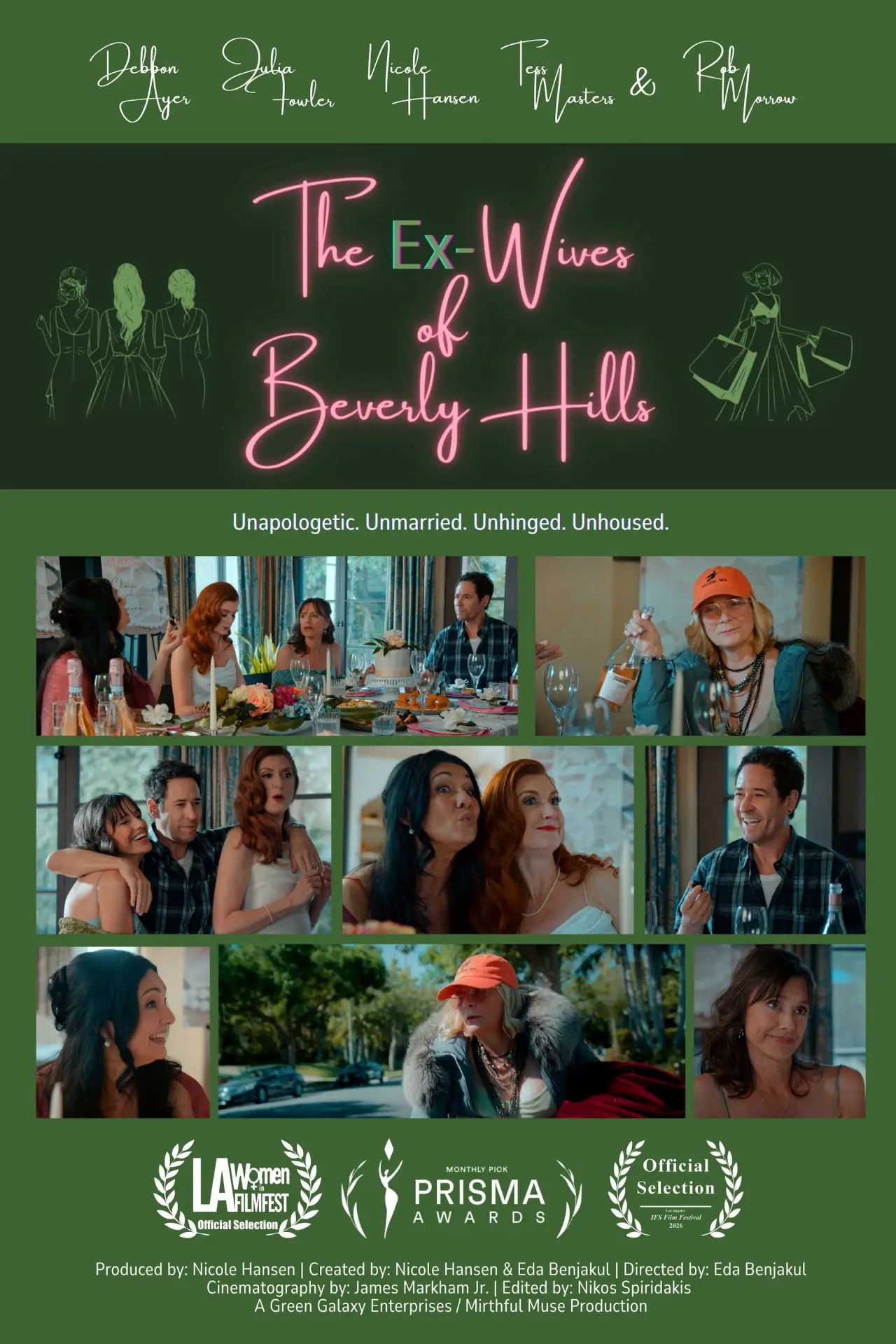 Series poster "The Ex-Wives of Beverly Hills"
