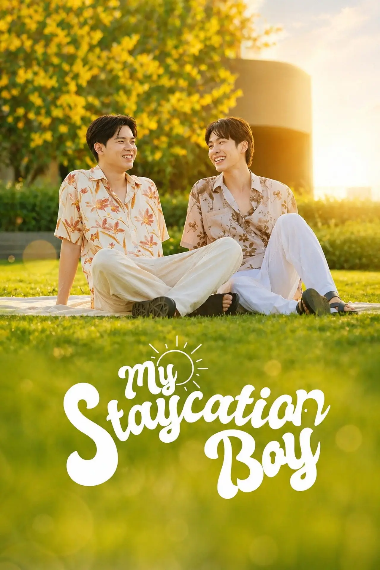 Series poster "My Staycation Boy"