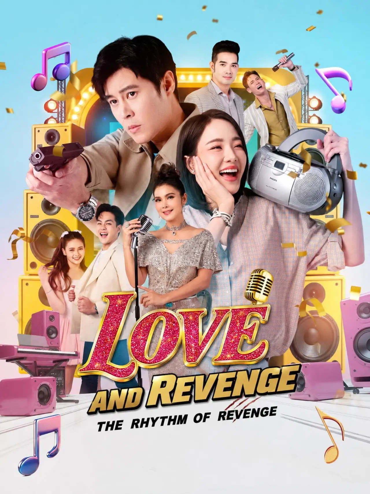 Series poster "The Rhythm of Revenge"