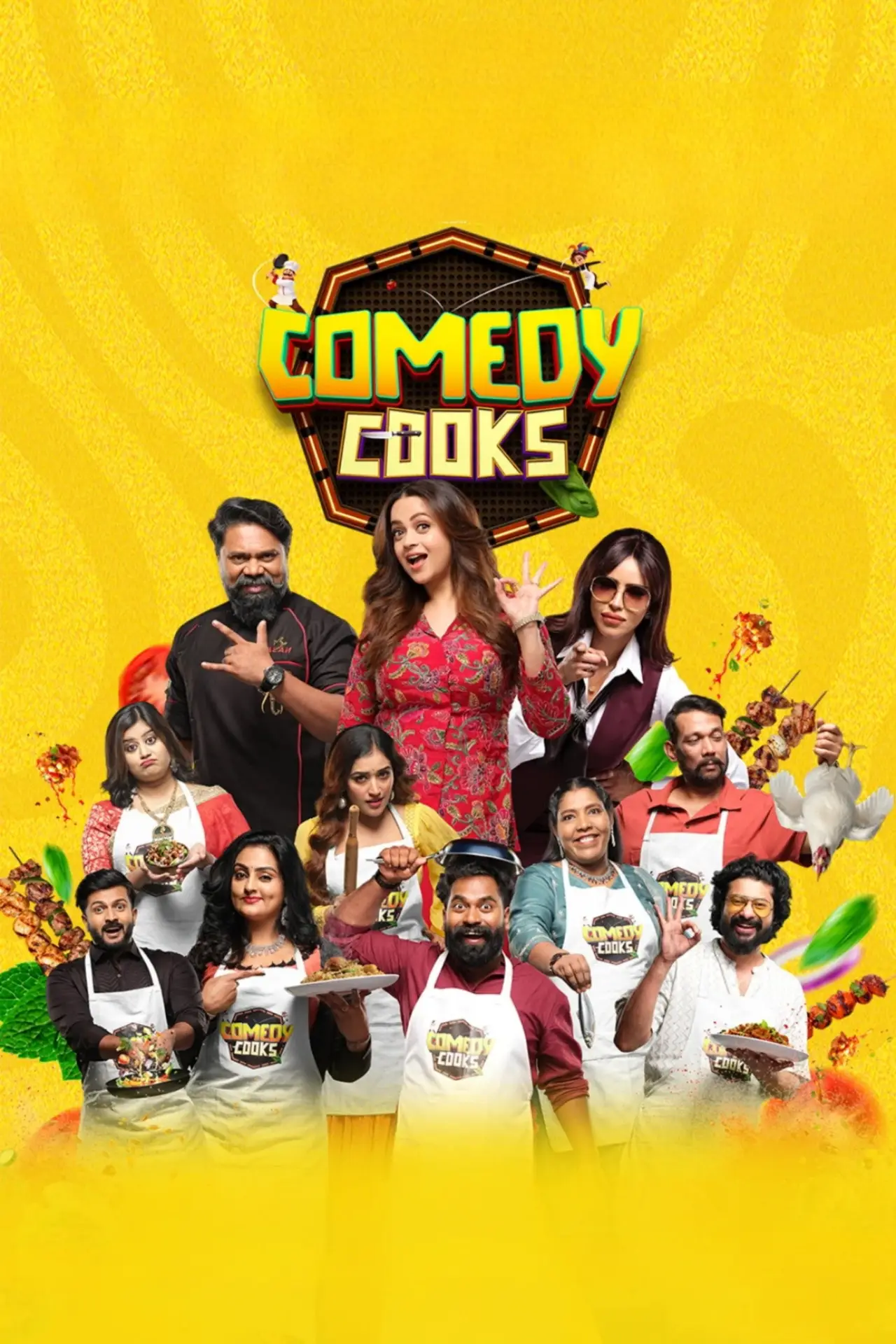 Series poster "Comedy Cooks"