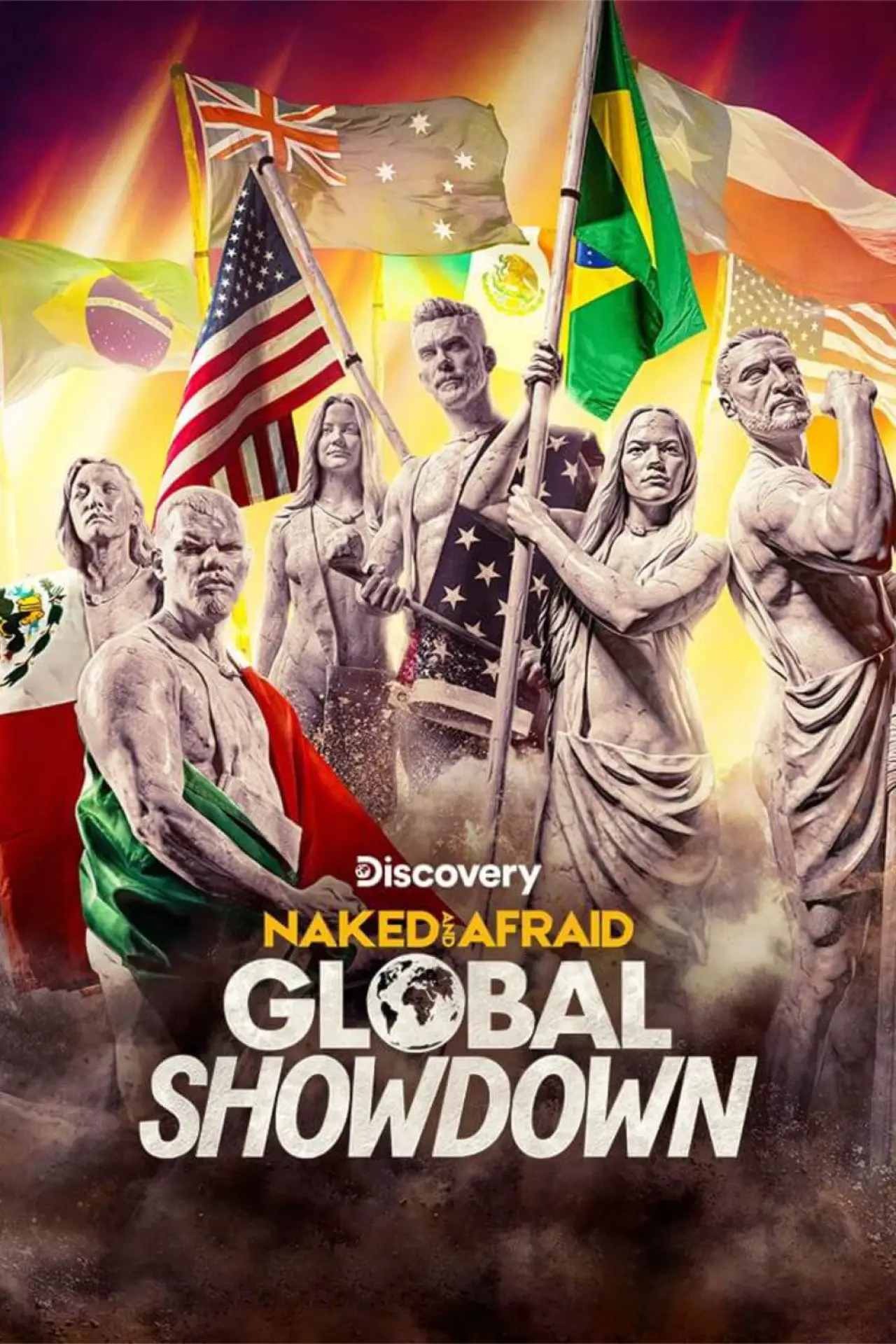 Series poster "Naked and Afraid: Global Showdown"