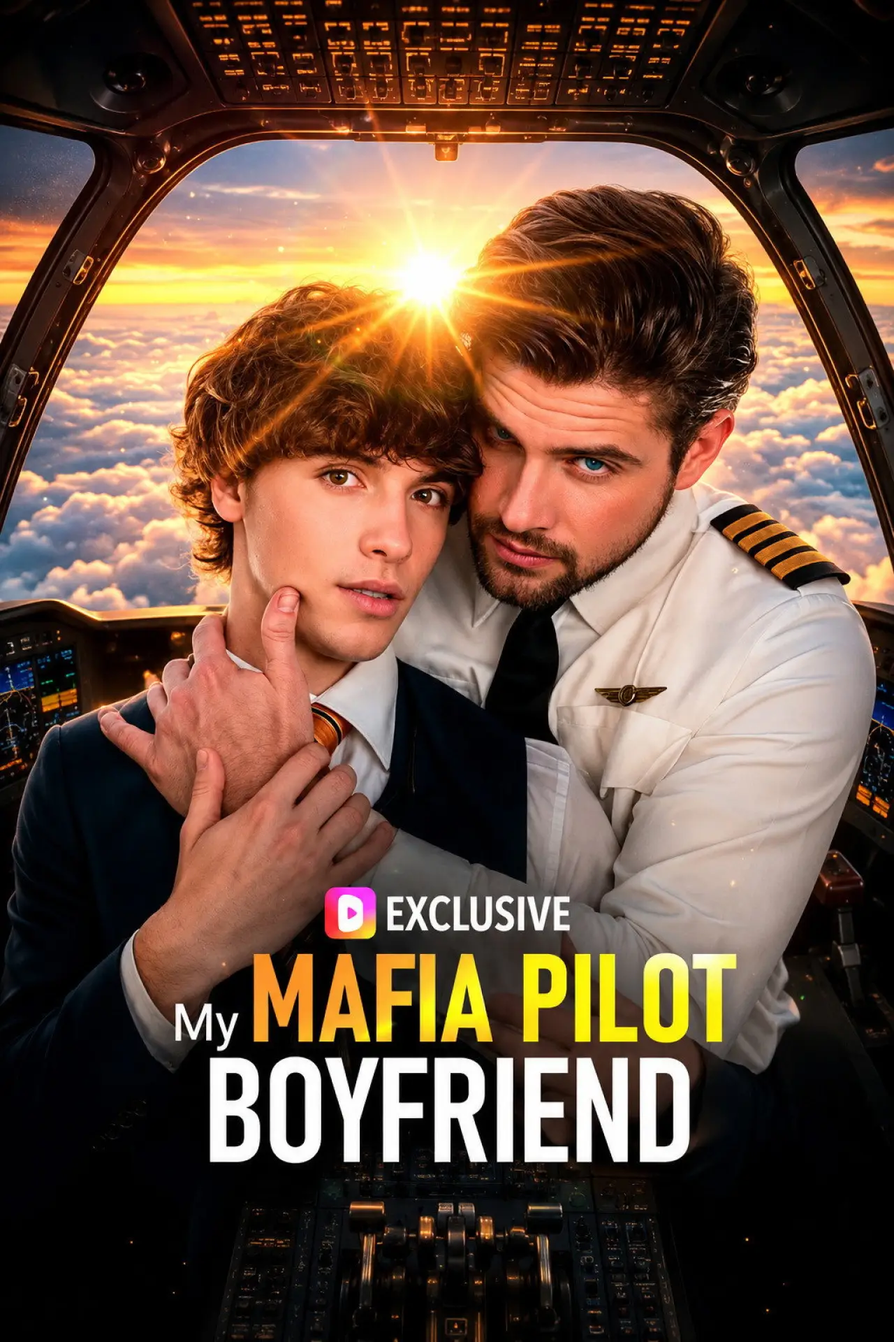 Series poster "My Mafia Pilot Boyfriend"