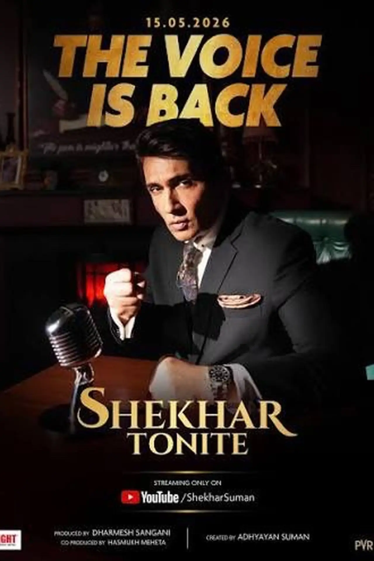 Series poster "Shekhar Tonite"