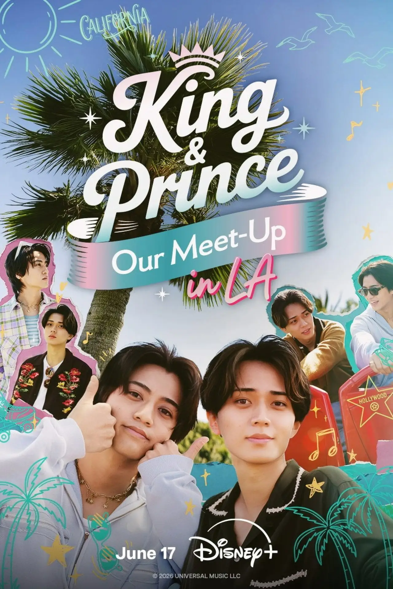 Series poster "King & Prince: Our Meet-Up in LA"