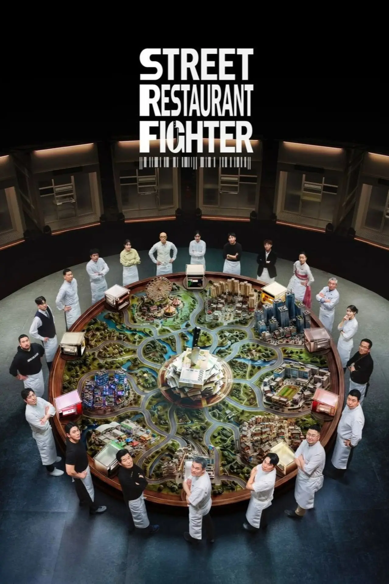 Series poster "Street Restaurant Fighter"