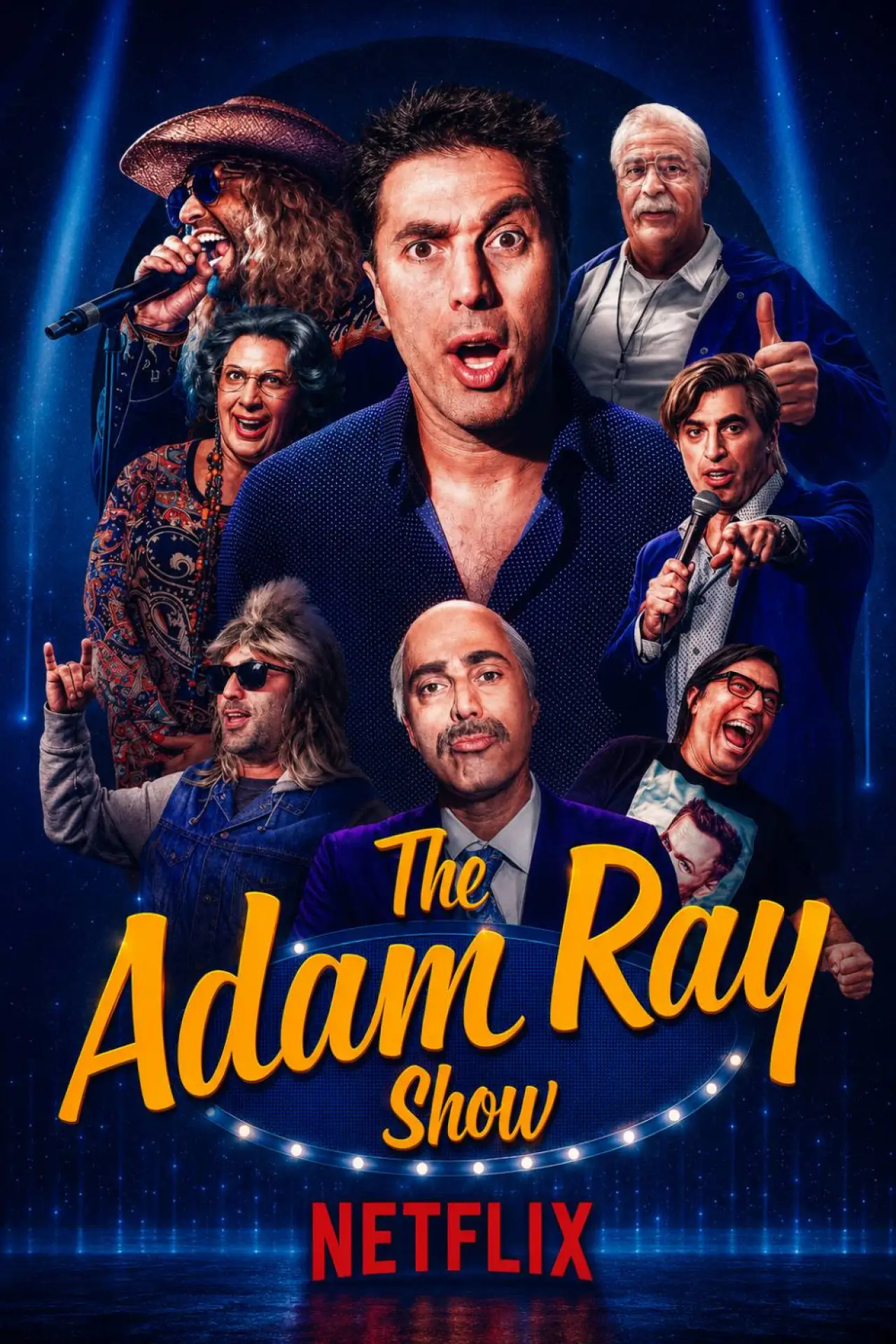 Series poster "The Adam Ray Show"