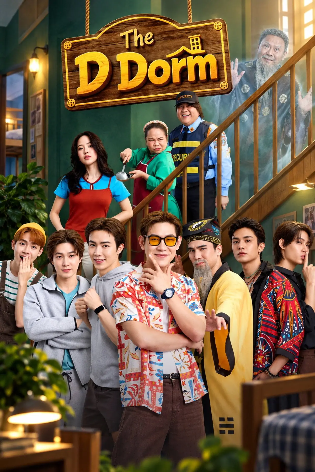 Series poster "The D Dorm"