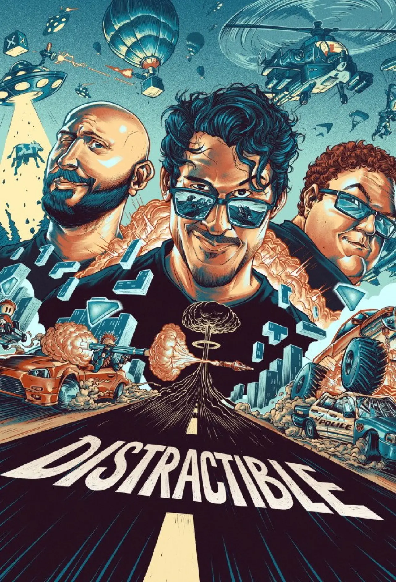Series poster "Distractible"