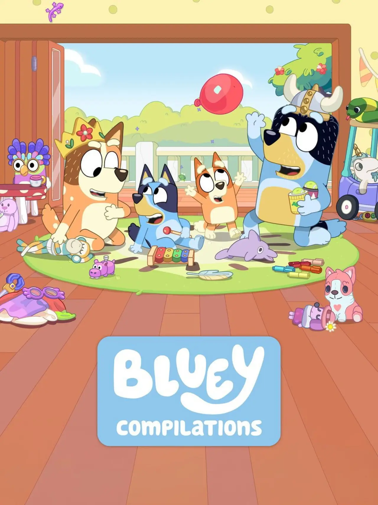 Series poster "Bluey Compilations"