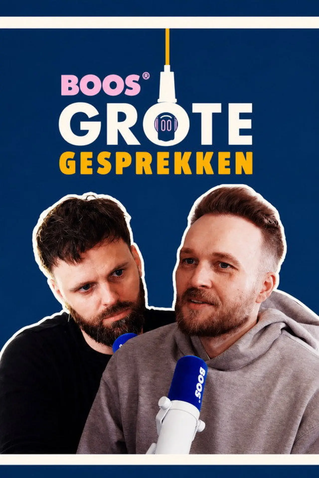 Series poster "BOOS Grote Gesprekken"