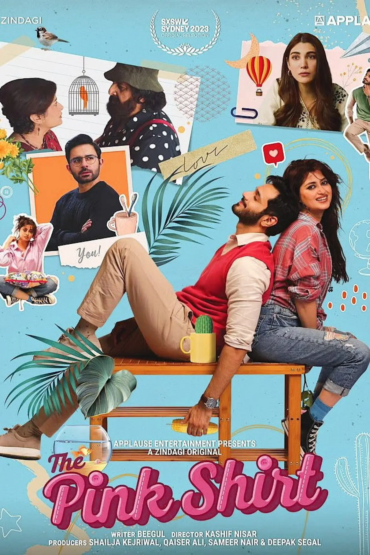 Series poster "The Pink Shirt"