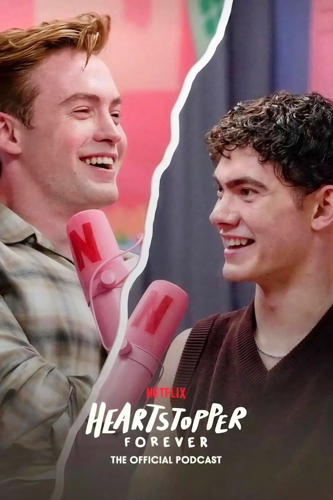 Series poster "Heartstopper Forever: The Official Podcast"