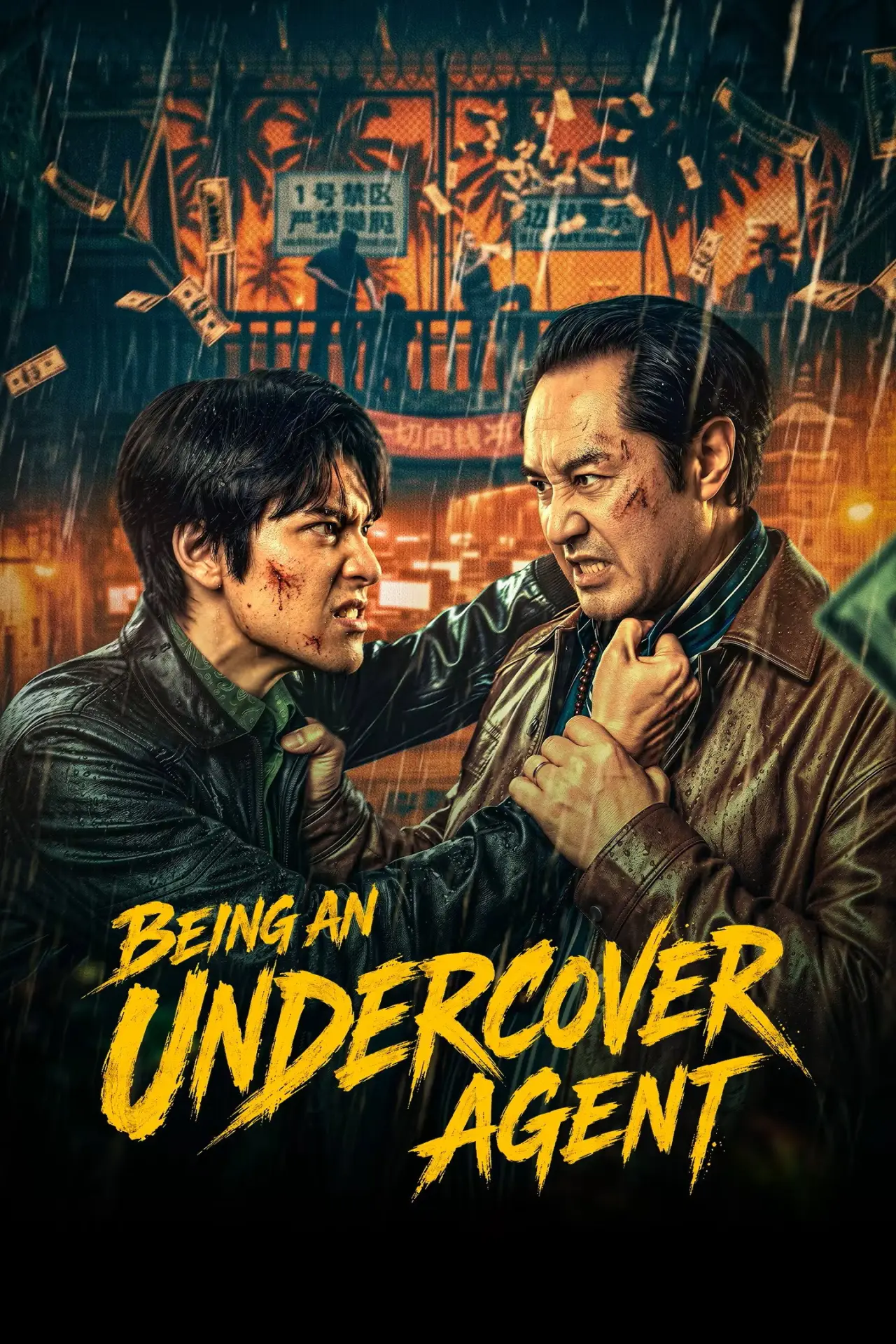 Series poster "Being an Undercover Agent"