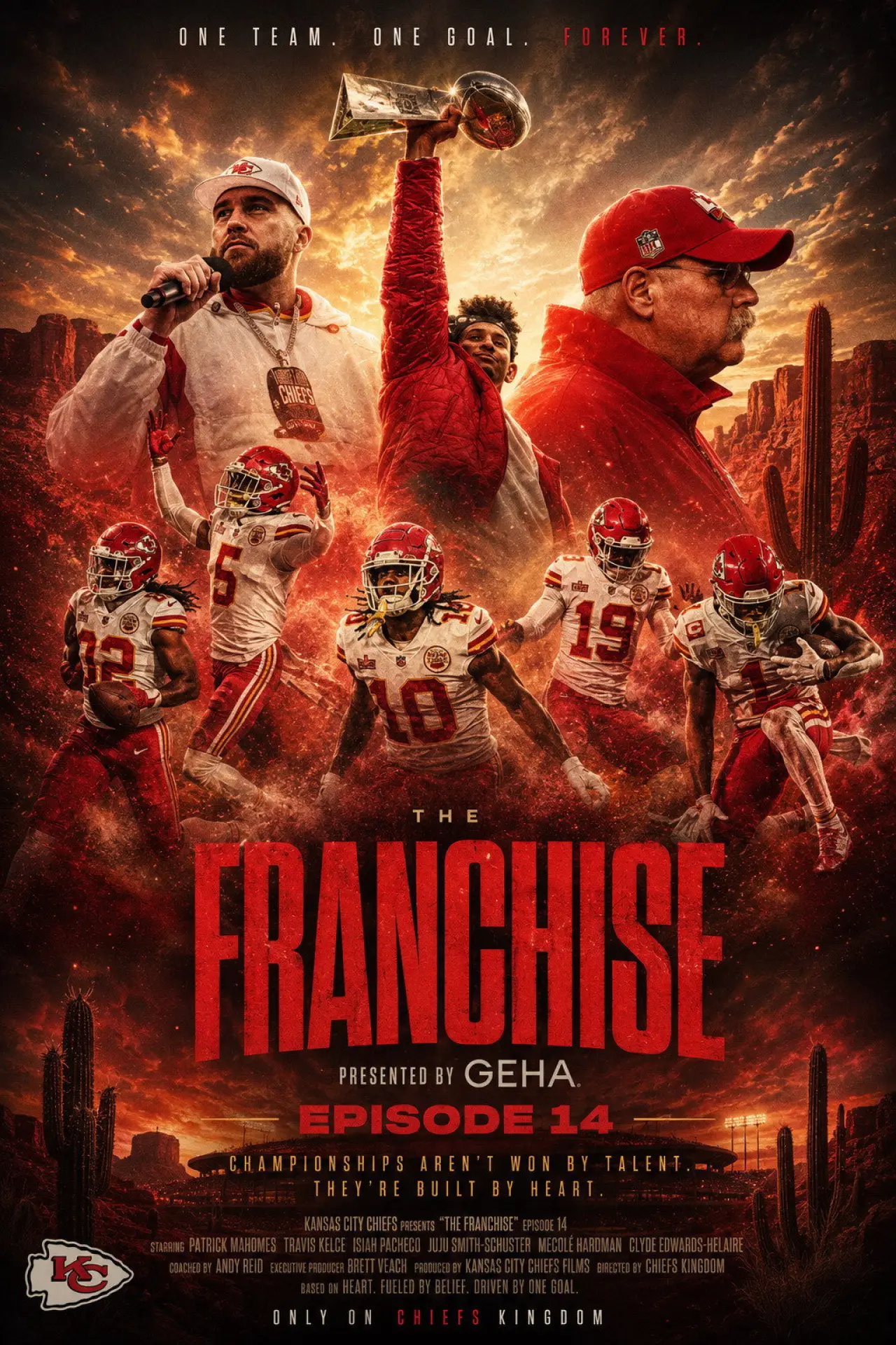 Series poster "The Franchise: Super Bowl LVII"