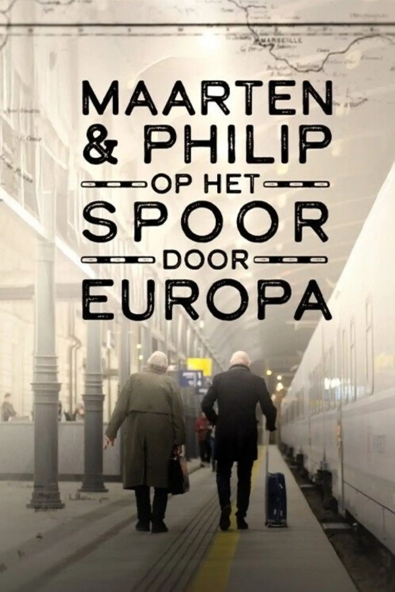 Series poster "Maarten en Philip op het Spoor"