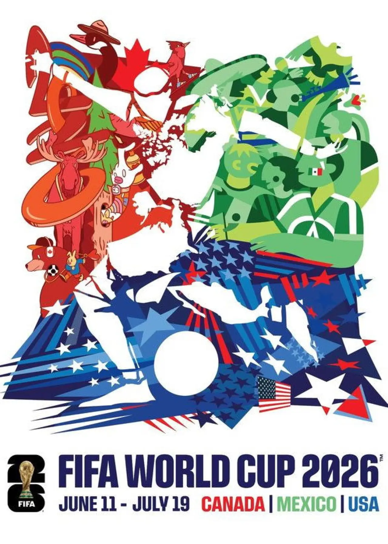 Series poster "2026年国际足联美国加拿大墨西哥世界杯"