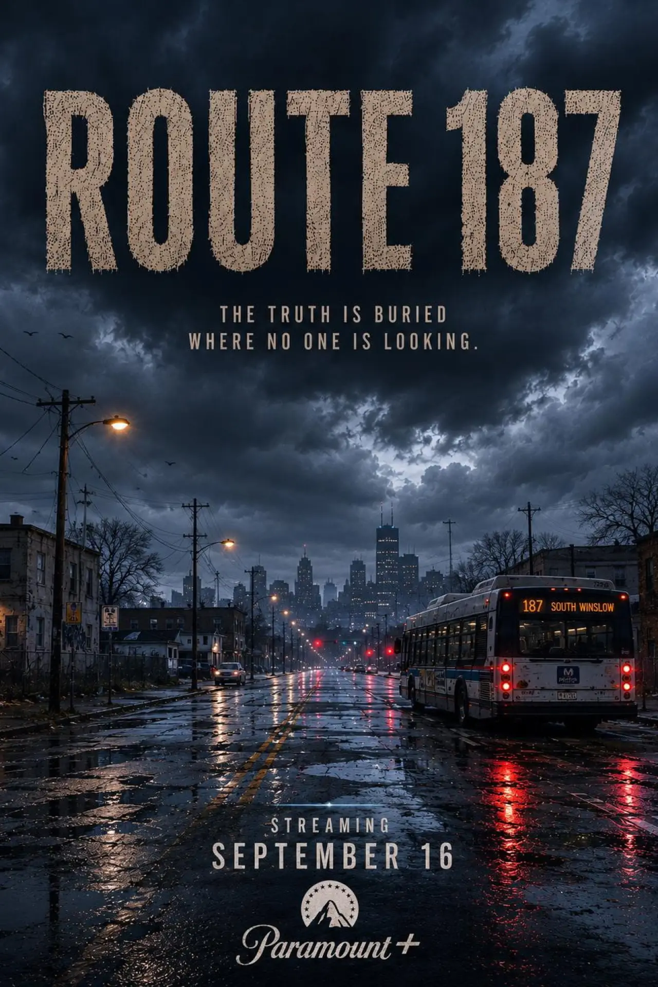 Series poster "Route 187"