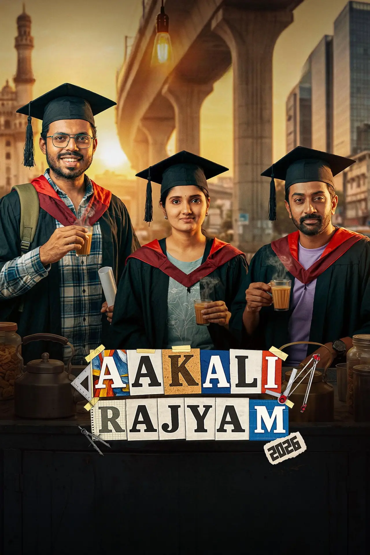 Series poster "Aakali Rajyam"