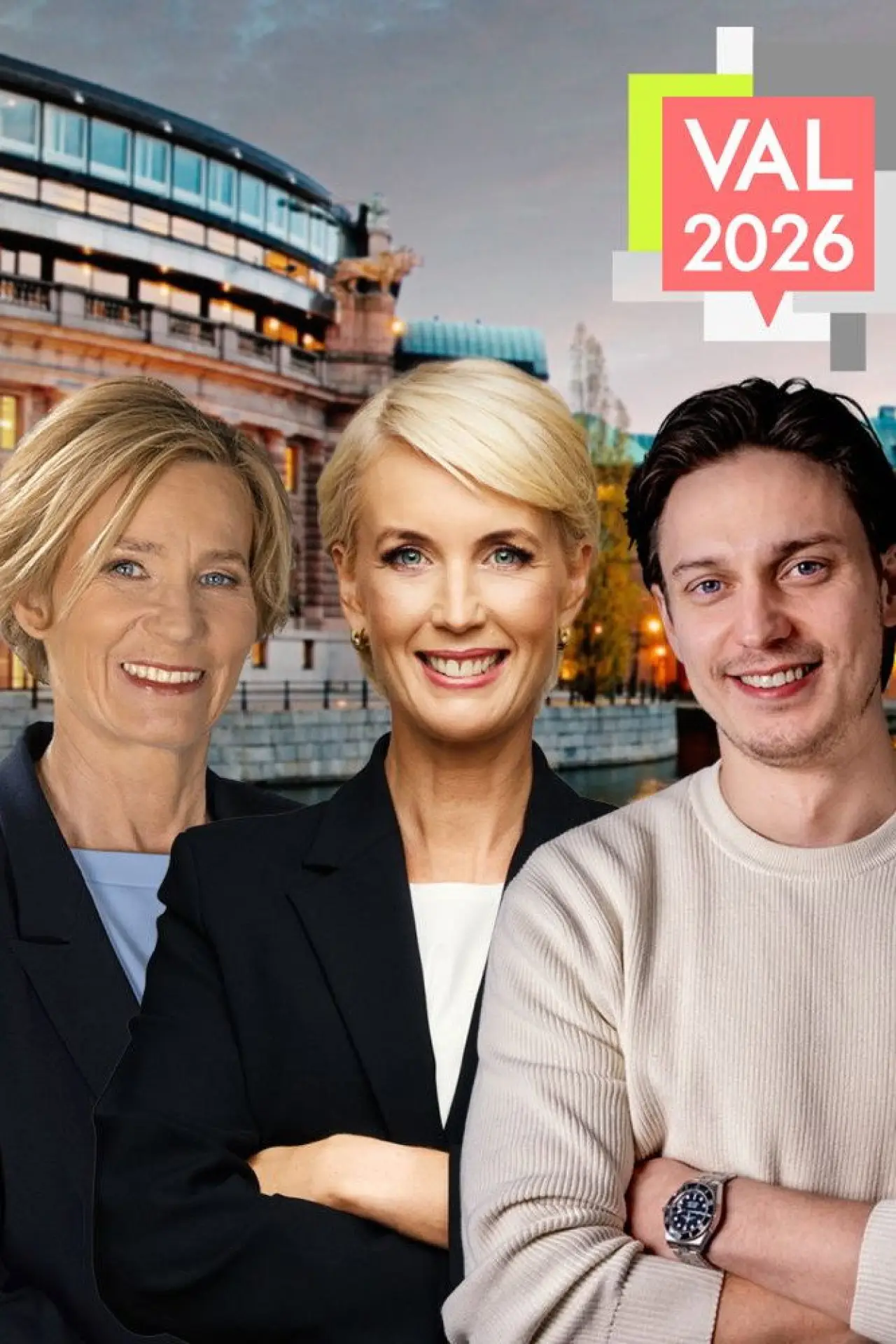 Series poster "Valutfrågningen (2026)"