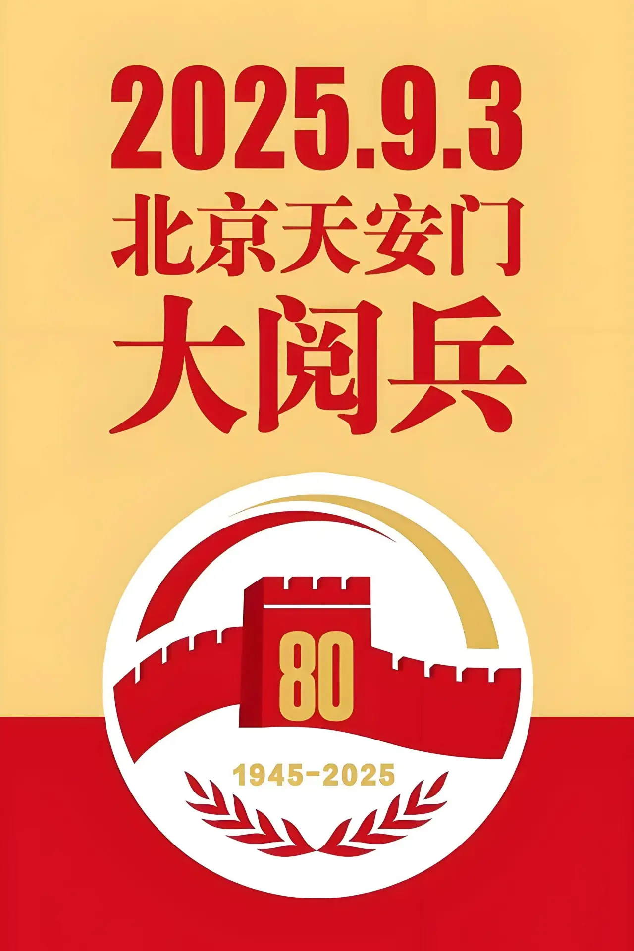 Series poster "中华人民共和国大阅兵合集"