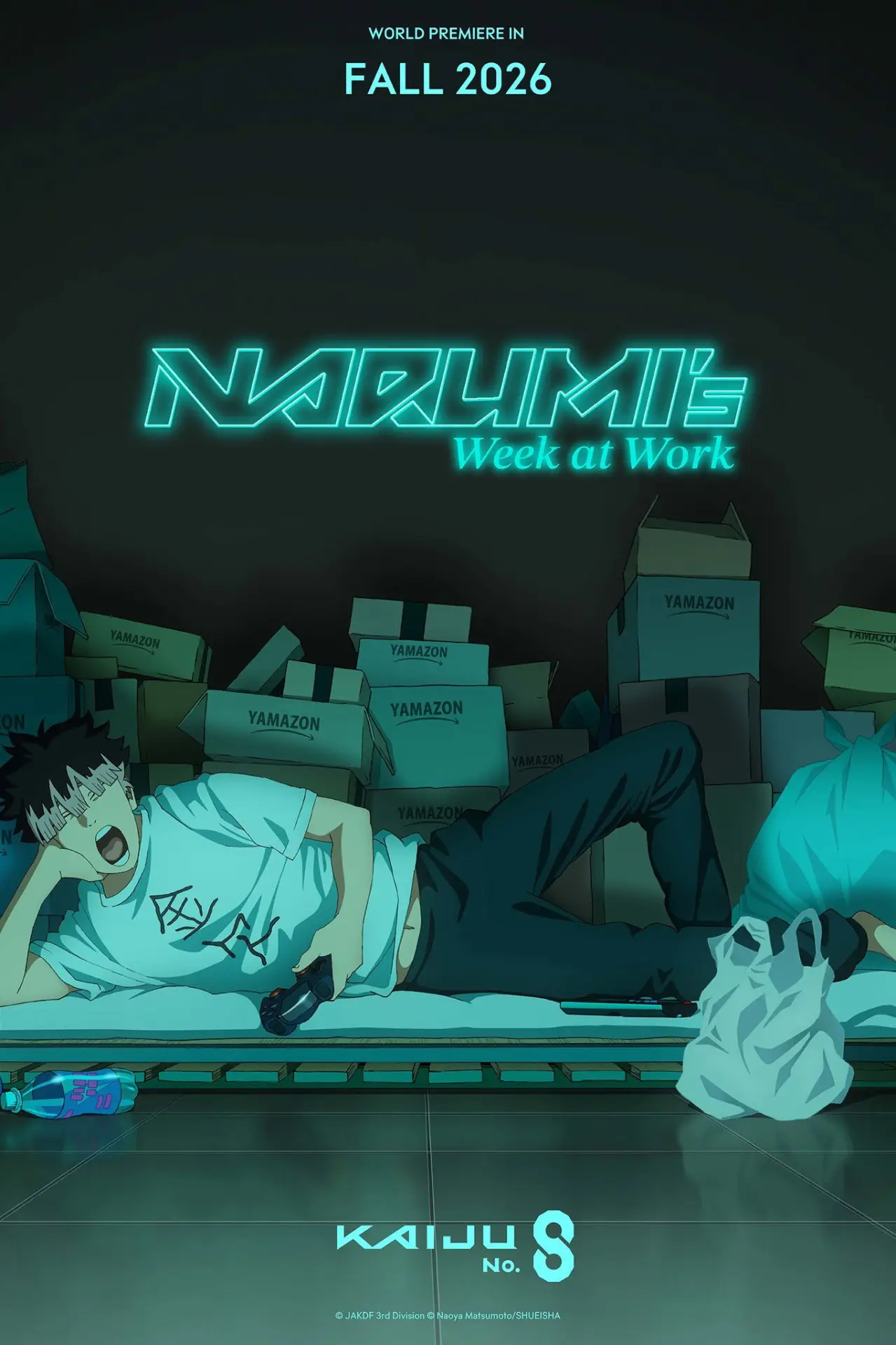 Series poster "Kaiju No. 8 Original Short Anime "Narumi
