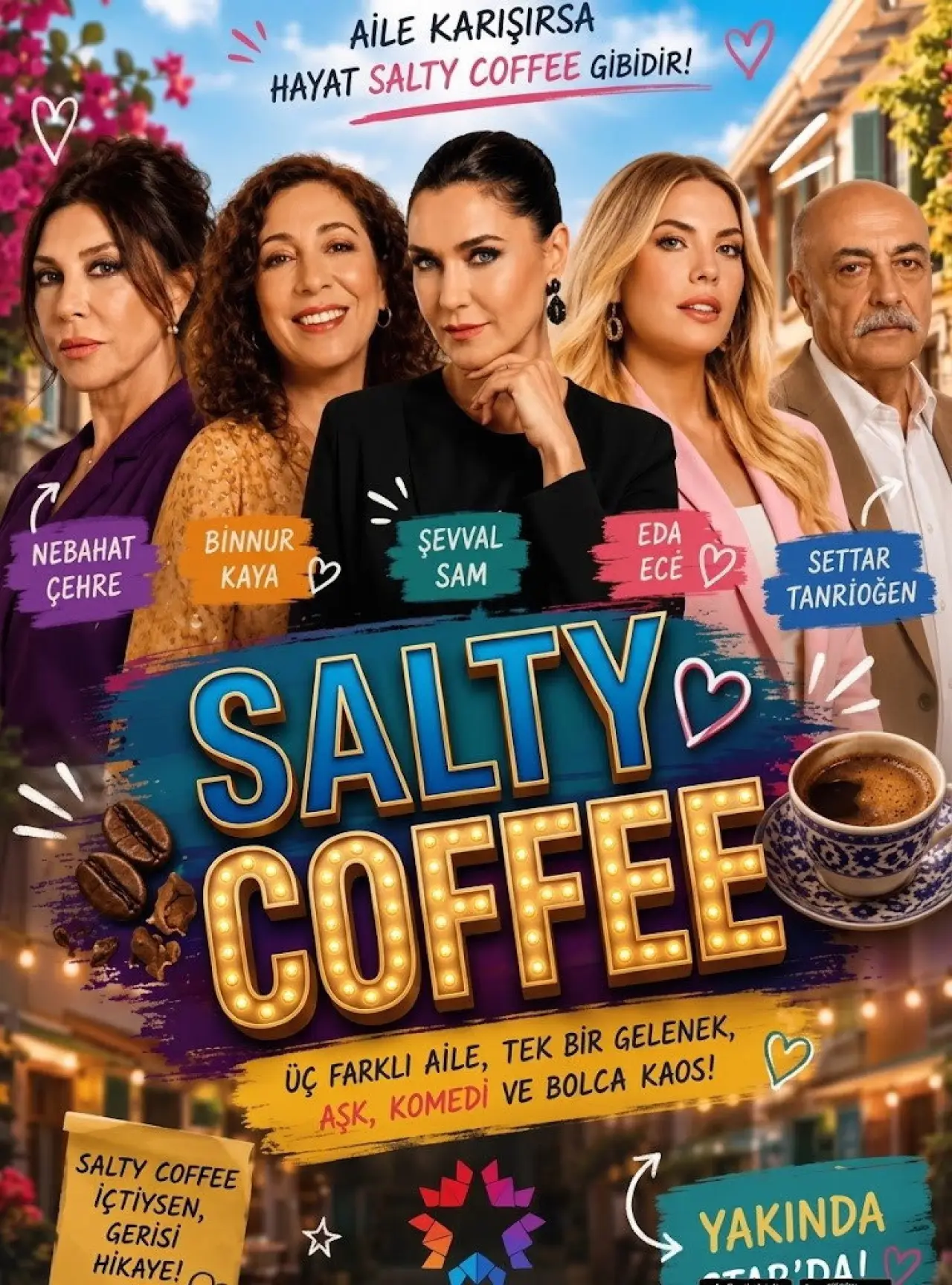 Series poster "Salty Coffee"