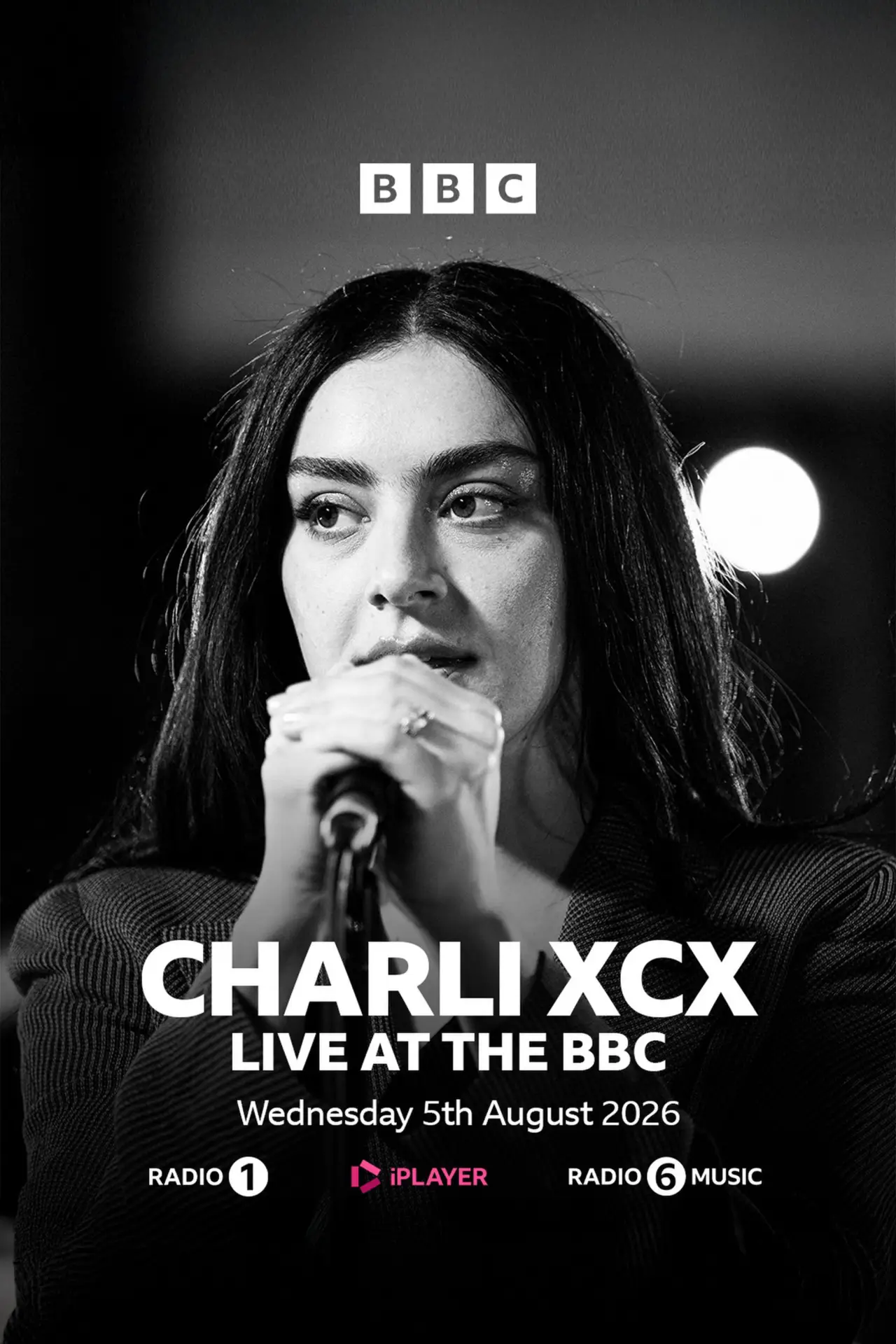 Series poster "Charli xcx… Live at the BBC"